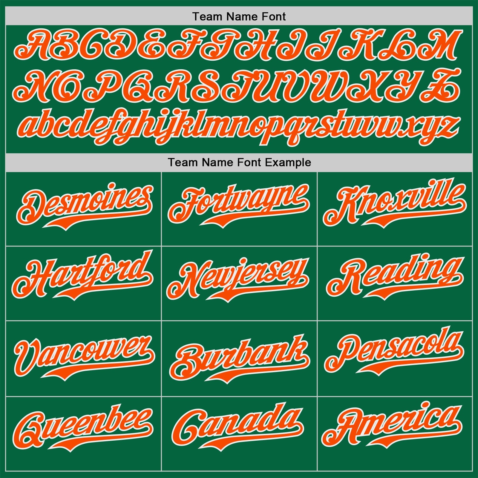 Custom Kelly Green Orange-White Classic Color Block Side Panel Stripe Authentic Baseball Jersey