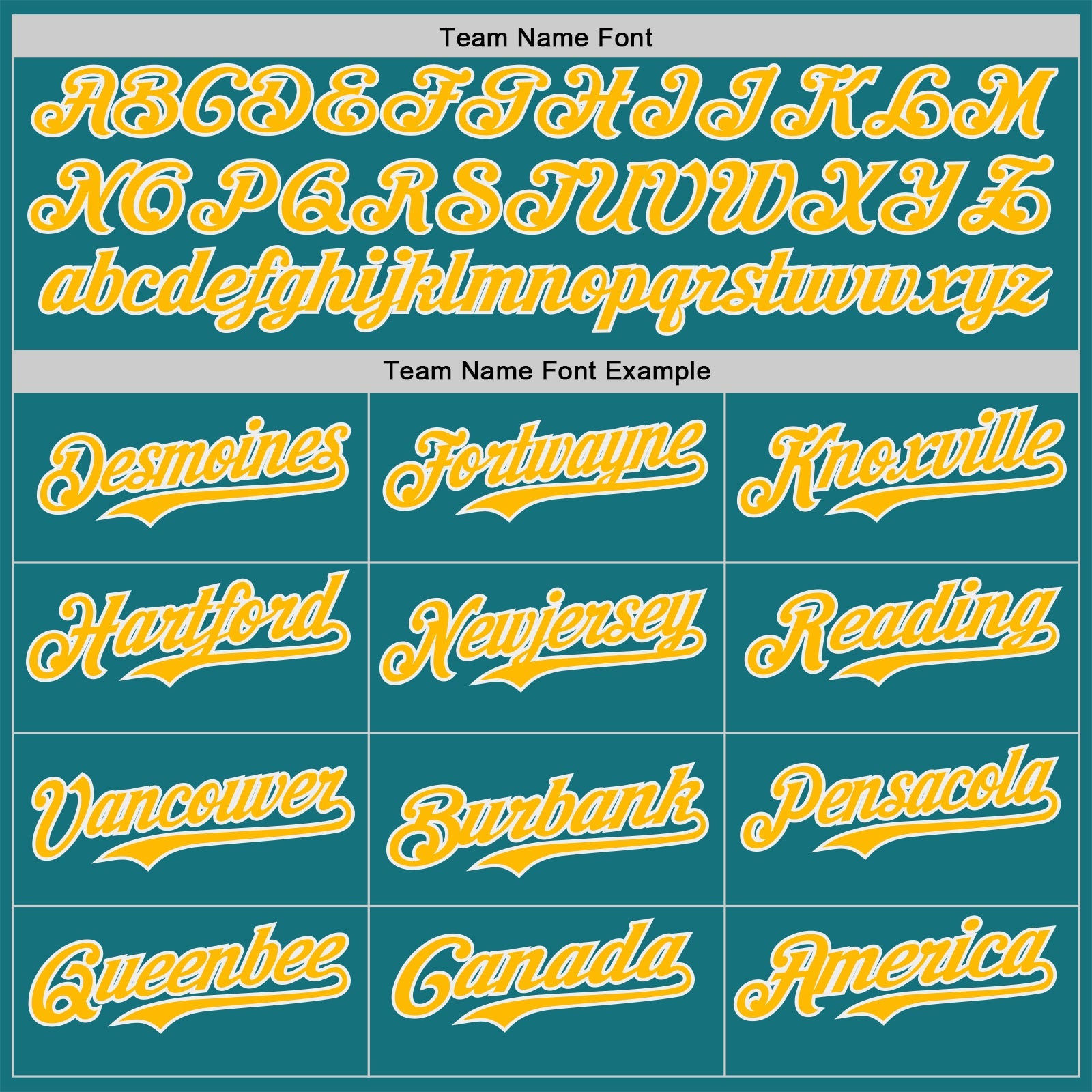 Custom Teal Gold-White Classic Color Block Side Panel Stripe Authentic Baseball Jersey