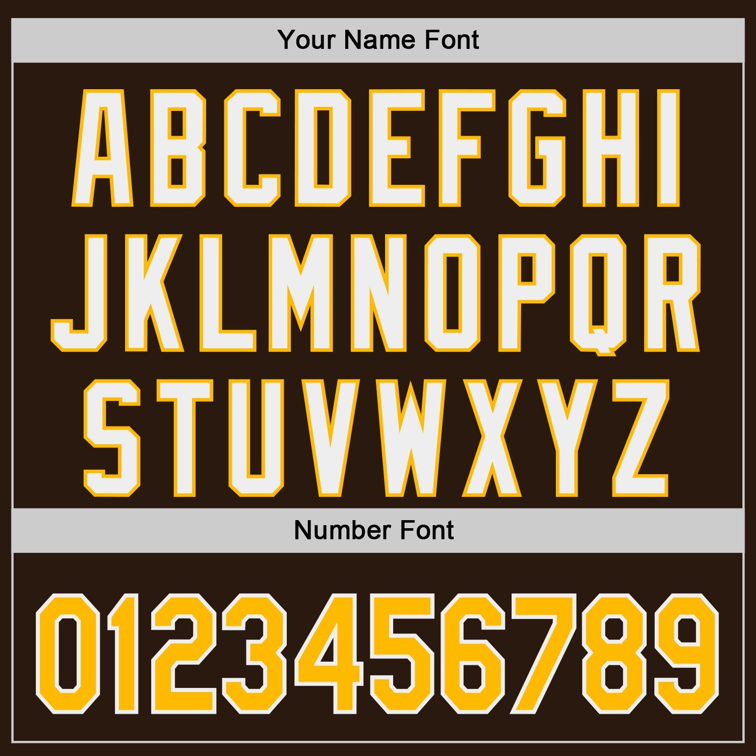Custom Brown Gold-White Classic Color Block Side Panel Stripe Authentic Baseball Jersey
