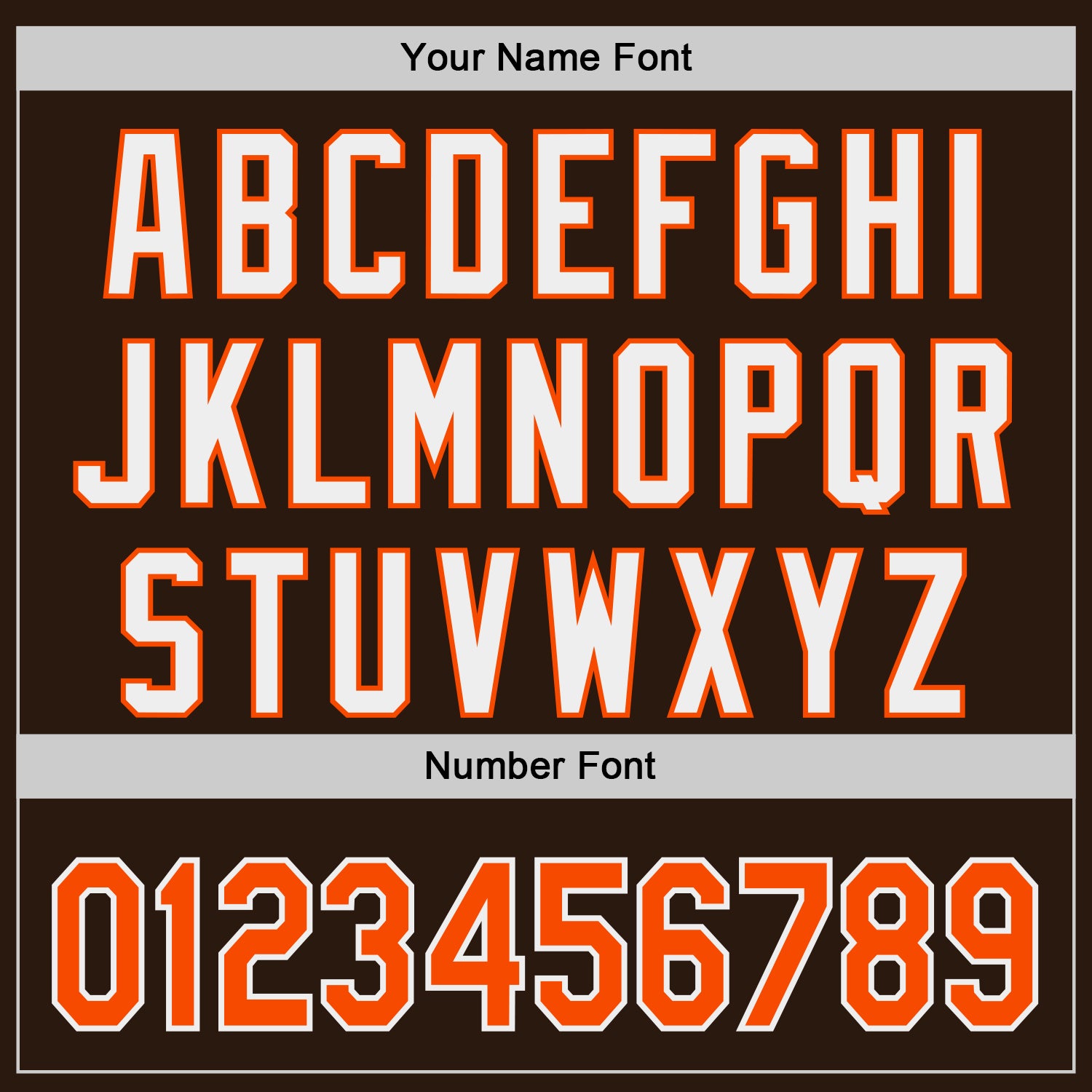 Custom Brown Orange-White Classic Color Block Side Panel Stripe Authentic Baseball Jersey