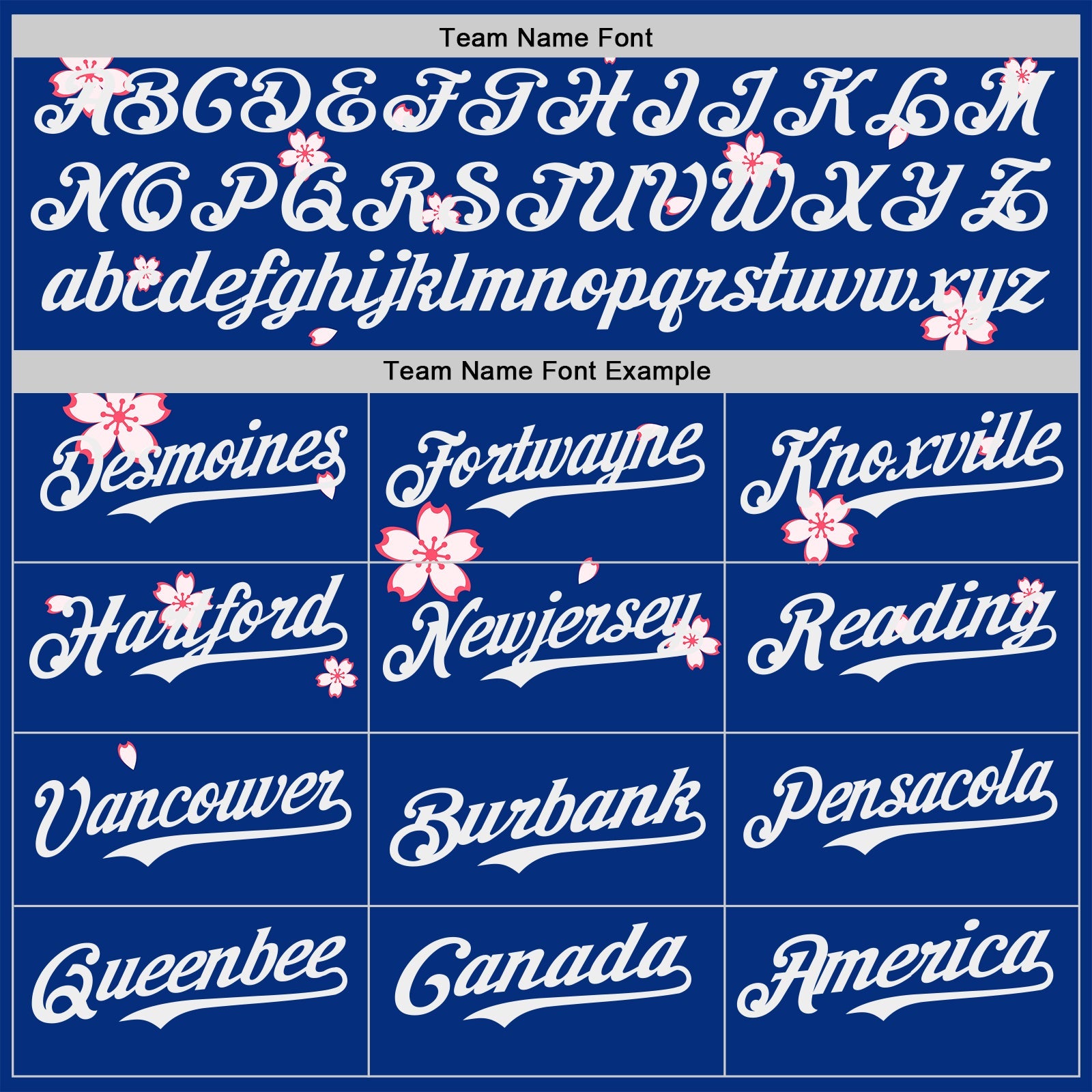 Custom Royal Red-White Cherry Blossoms Sakura Authentic Baseball Jersey