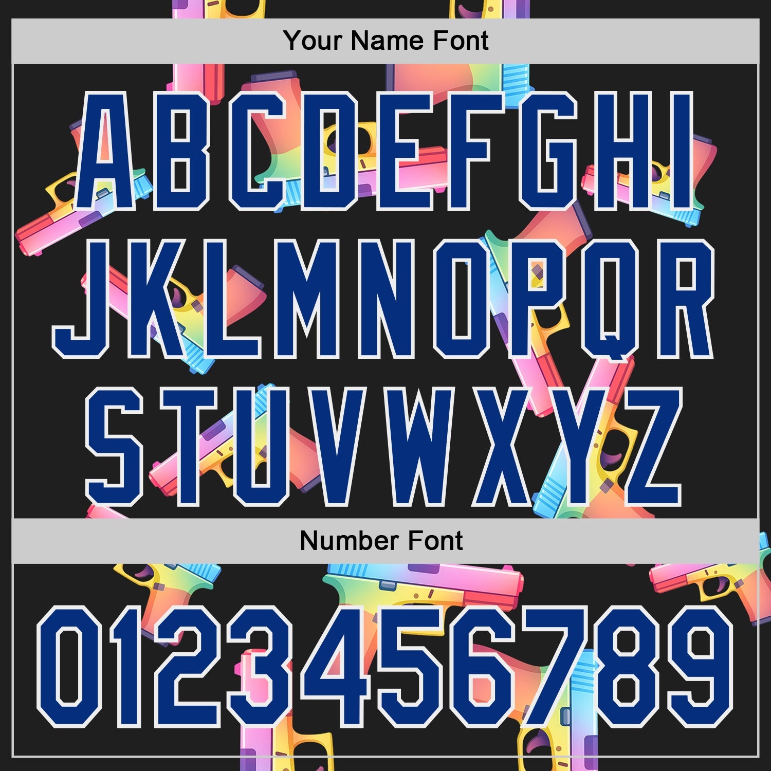 Custom Black Royal-White Colorful Firepower 3D Pattern Design Authentic Baseball Jersey