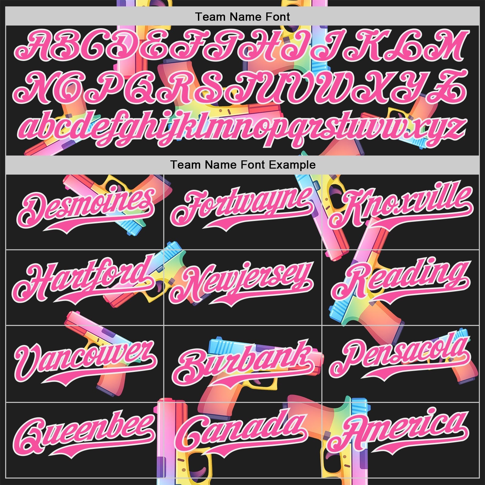 Custom Black Pink-White Colorful Firepower 3D Pattern Design Authentic Baseball Jersey