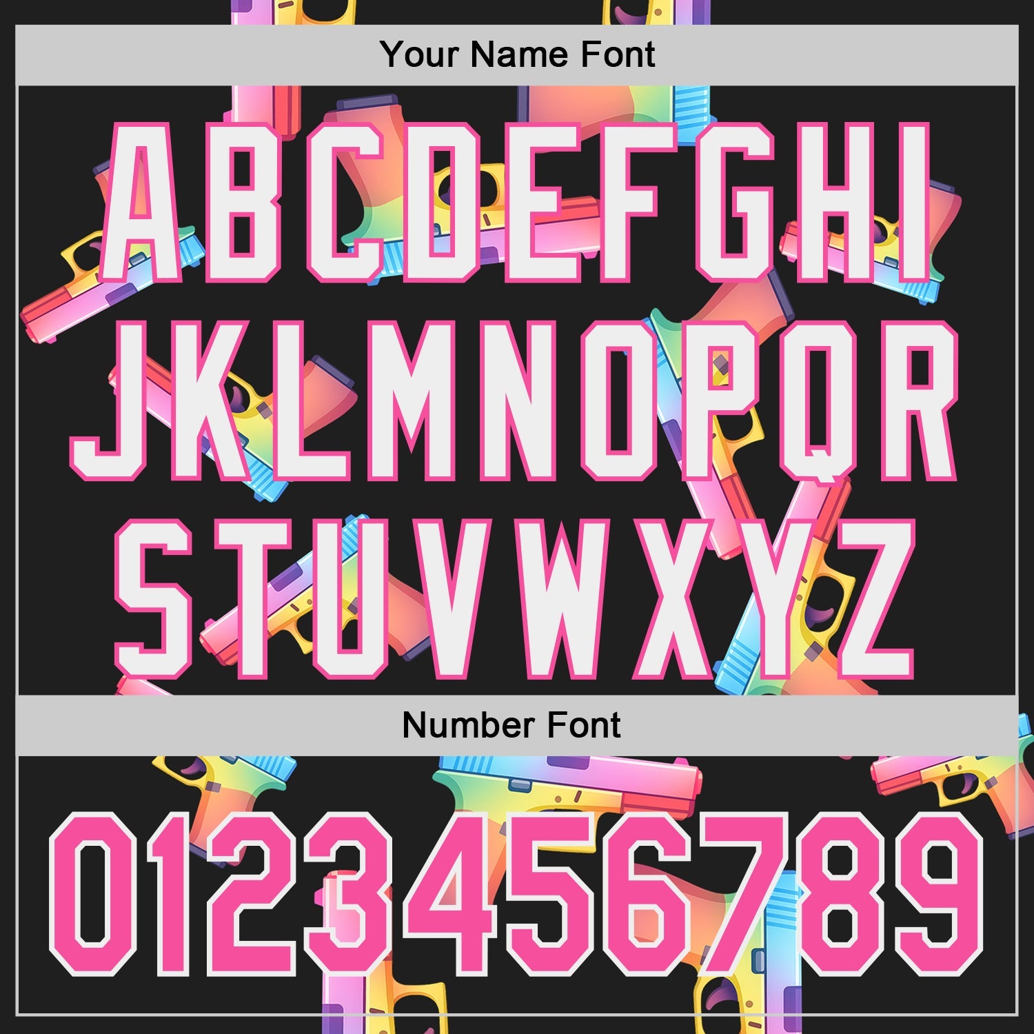 Custom Black Pink-White Colorful Firepower 3D Pattern Design Authentic Baseball Jersey