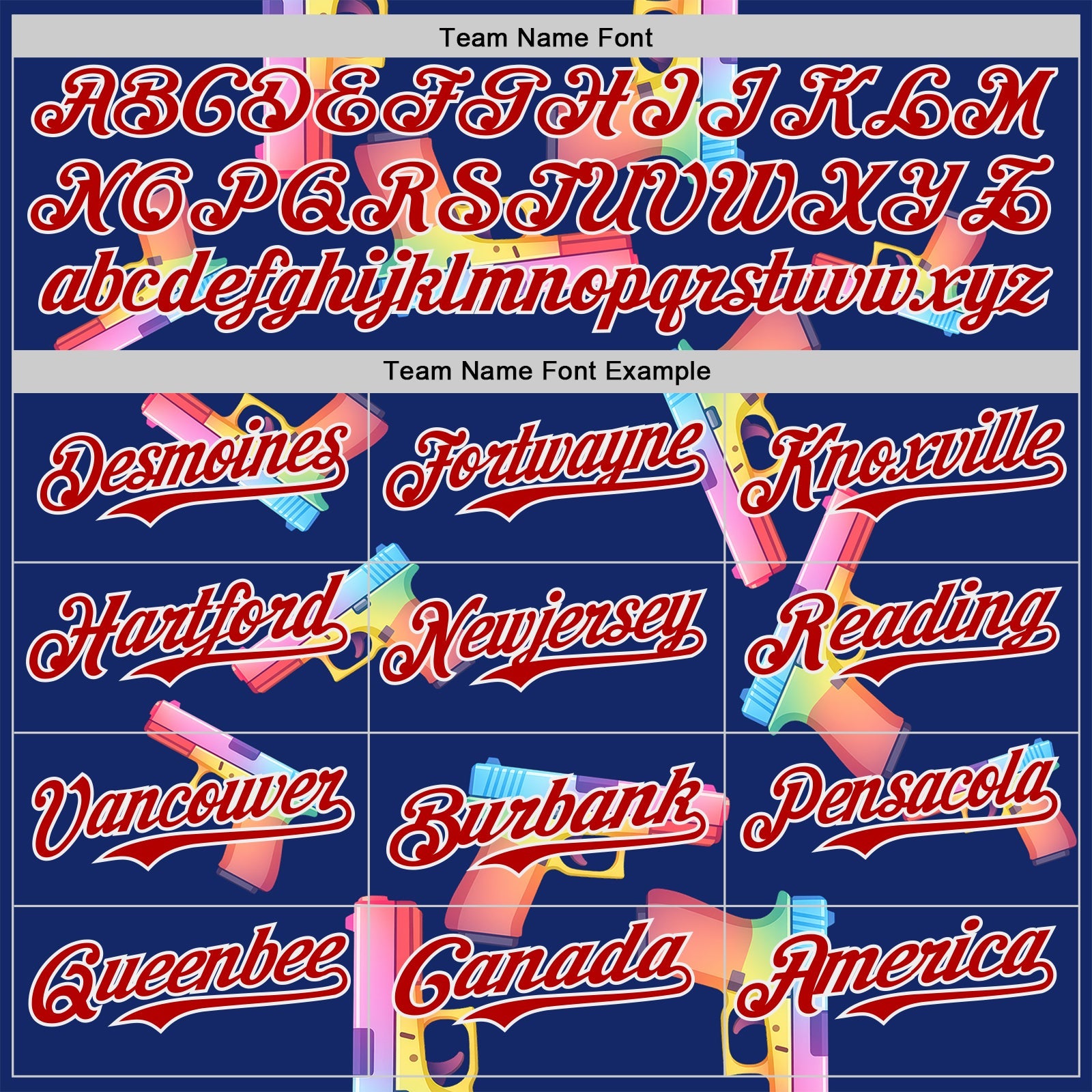 Custom Royal Red-White Colorful Firepower 3D Pattern Design Authentic Baseball Jersey