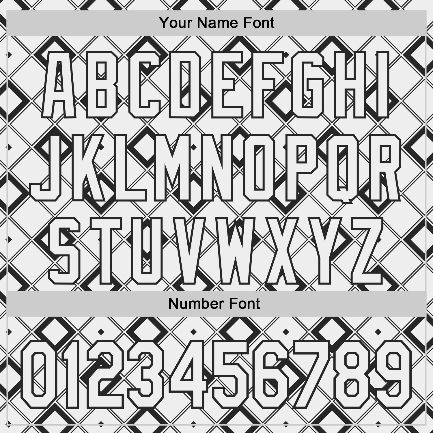Custom White-Black Geometric Diamond Grid Rhombus Authentic Baseball Jersey