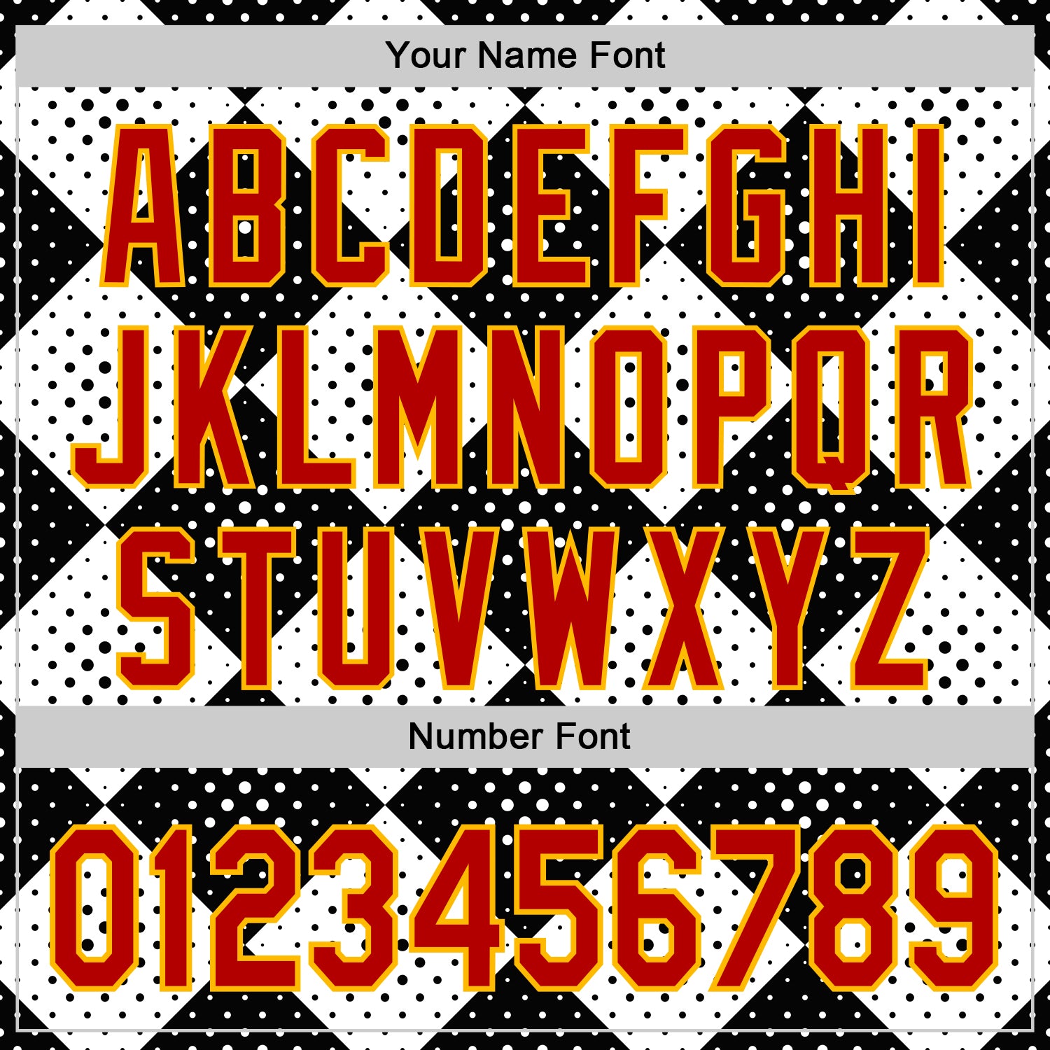 Custom Black Red White-Gold Geometric Diamond Grid Rhombus Polka Dots Authentic Baseball Jersey