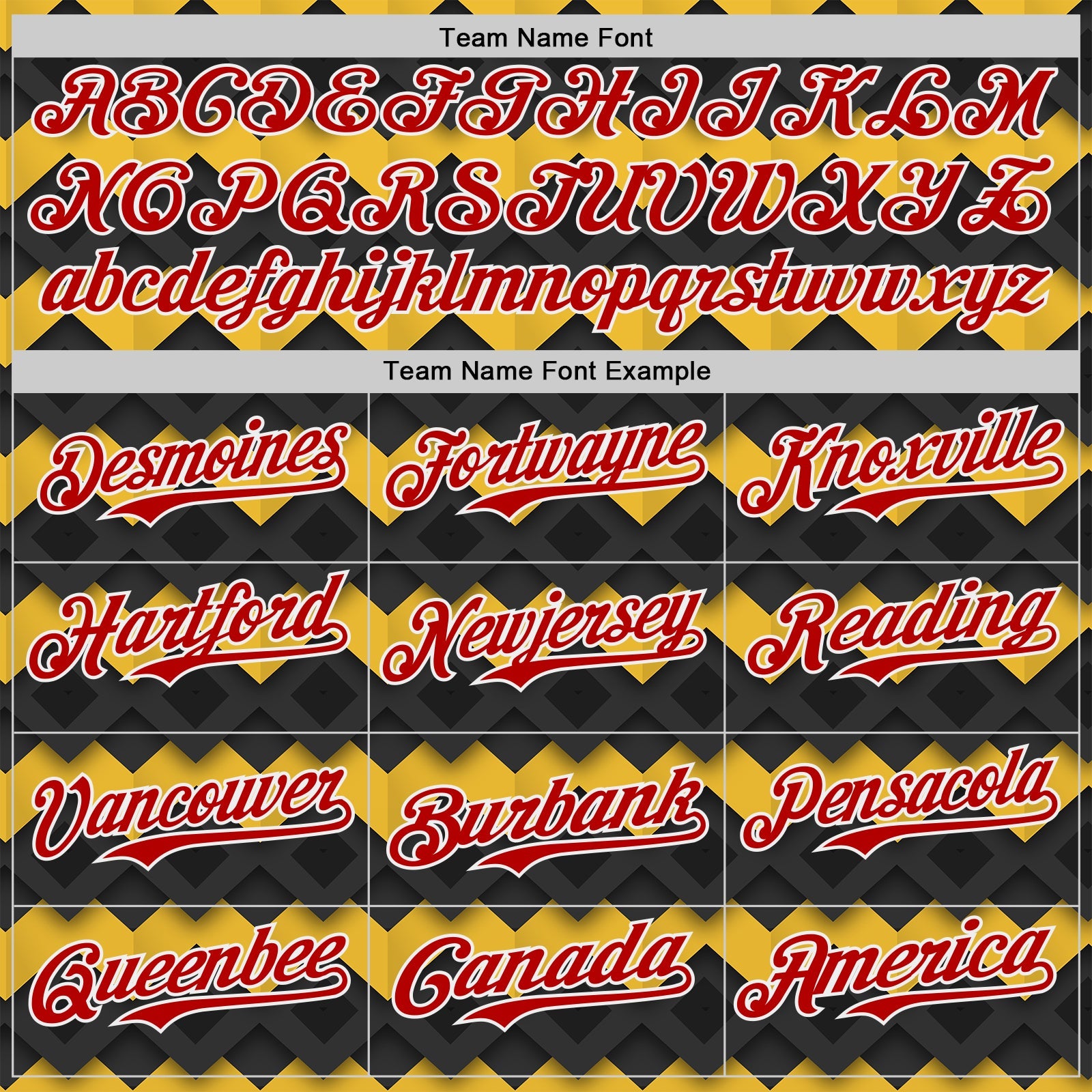 Custom Black Red Yellow-White Geometric Diamond Grid Rhombus Authentic Baseball Jersey