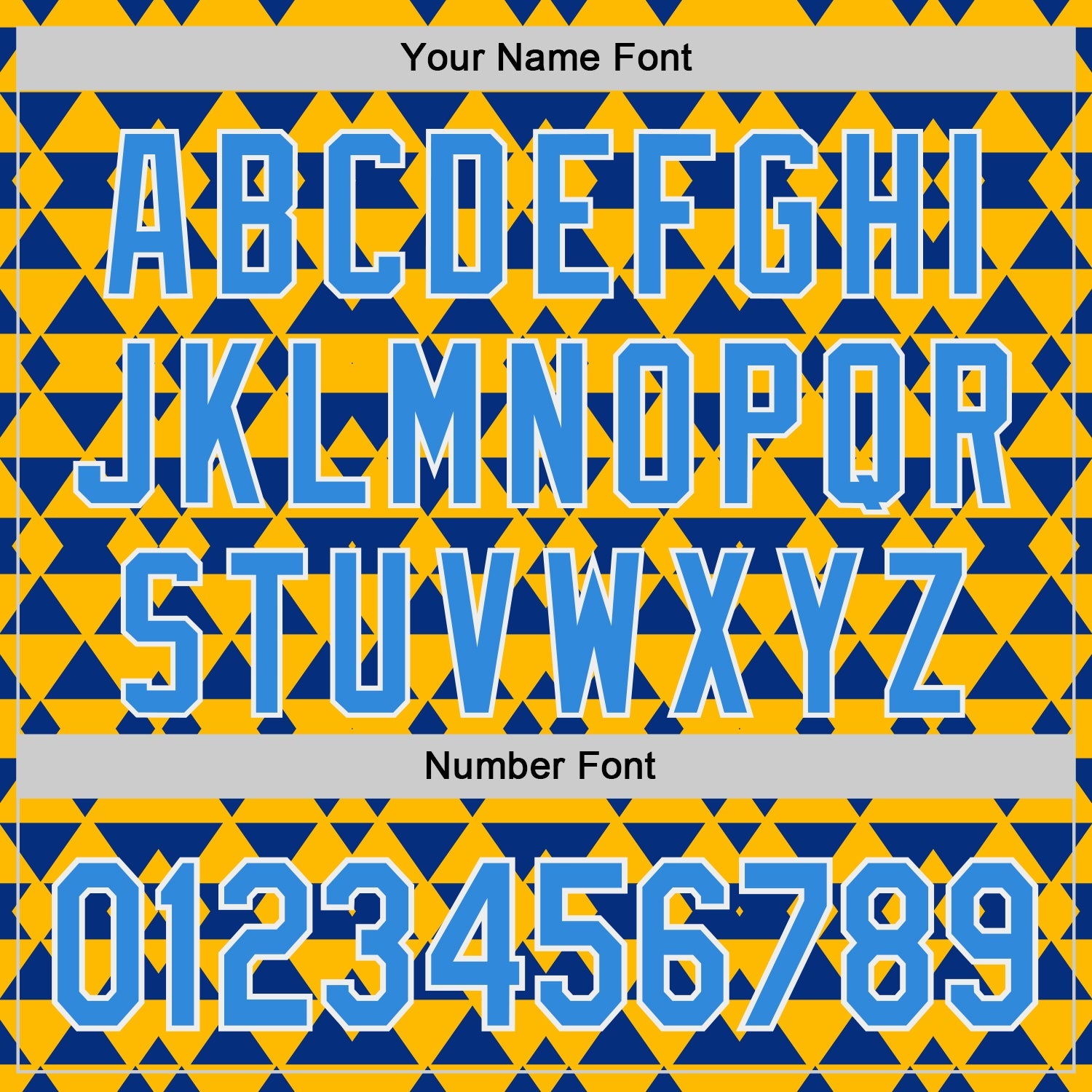 Custom Gold Electric Blue Royal-White Geometric Diamond Grid Rhombus Authentic Baseball Jersey