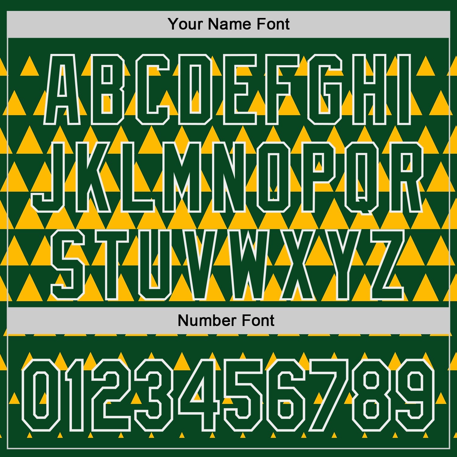 Custom Green Gold-White Geometric Diamond Grid Rhombus Authentic Baseball Jersey