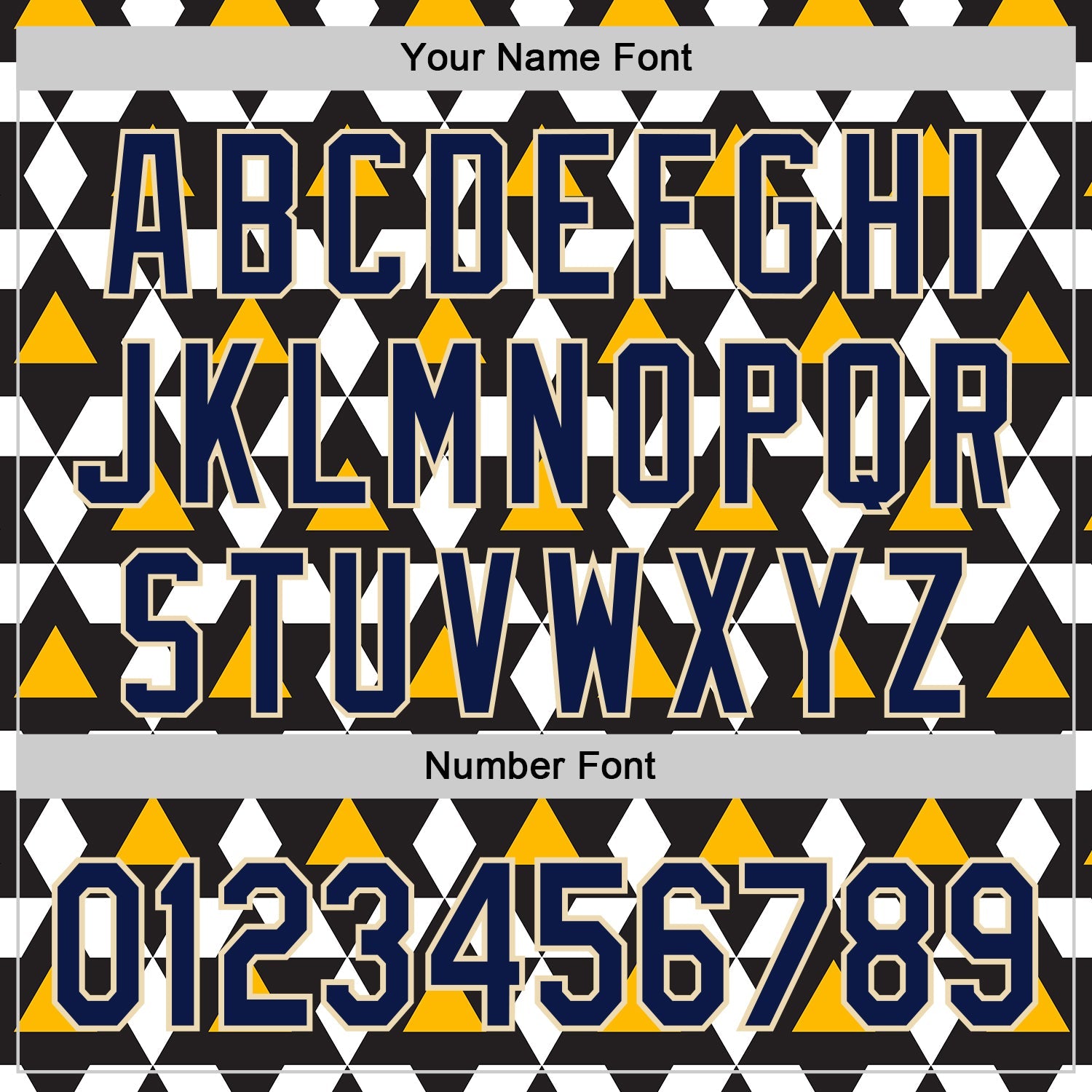 Custom Black Navy White Gold-Cream Geometric Diamond Grid Rhombus Authentic Baseball Jersey