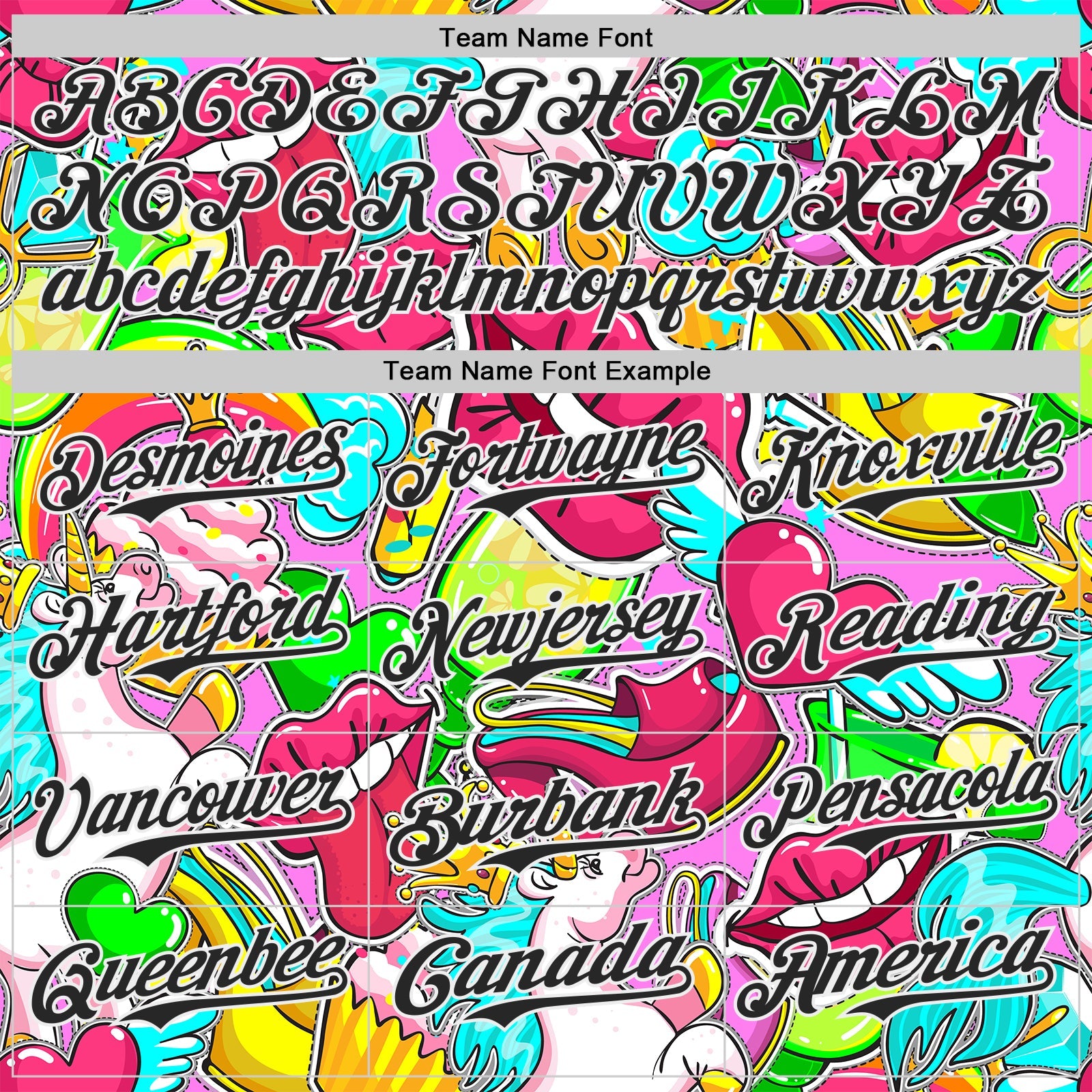 Custom Pink Black-White Foodie Cake Ice Cream Authentic Baseball Jersey