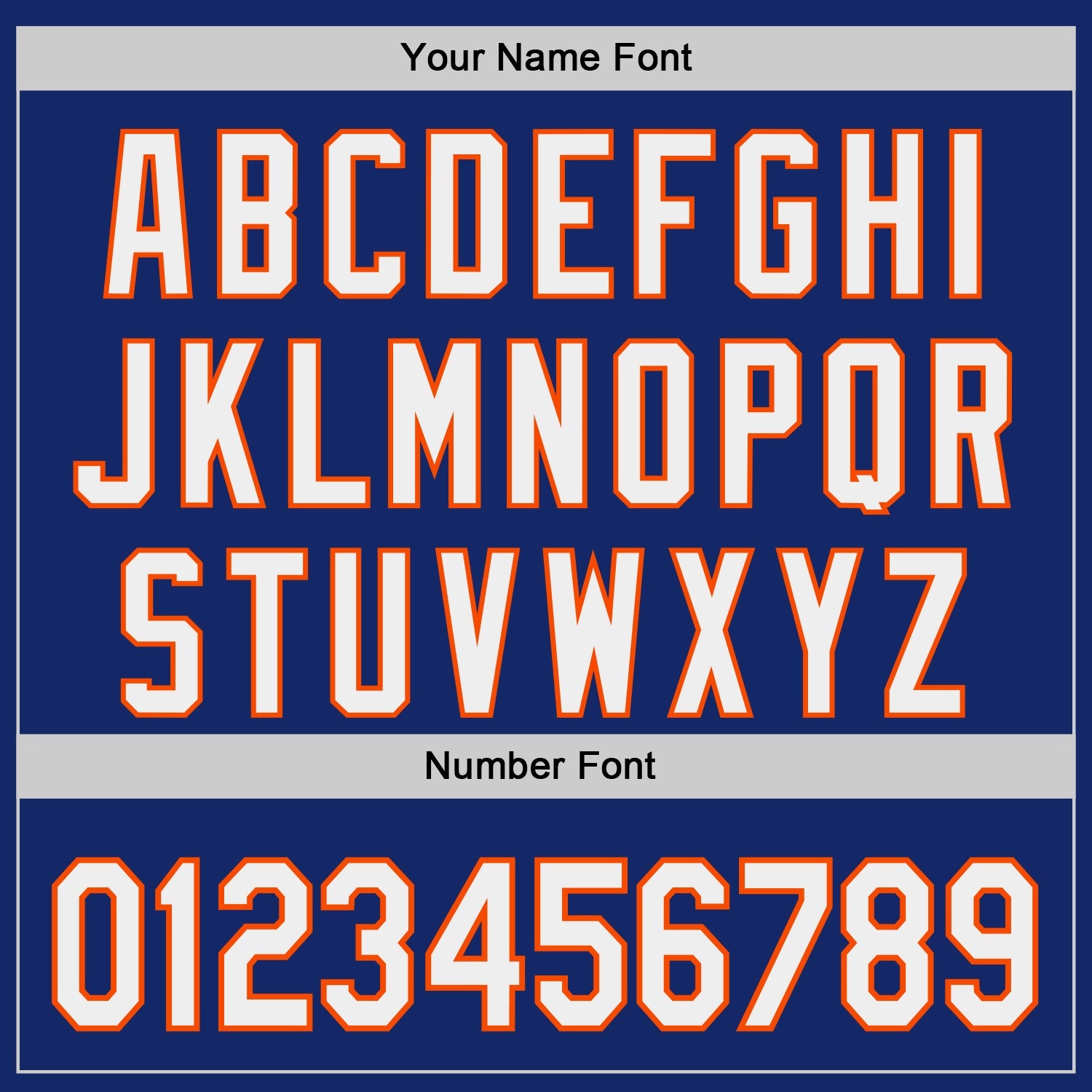Custom Royal White-Orange Japanese Wave Authentic Baseball Jersey