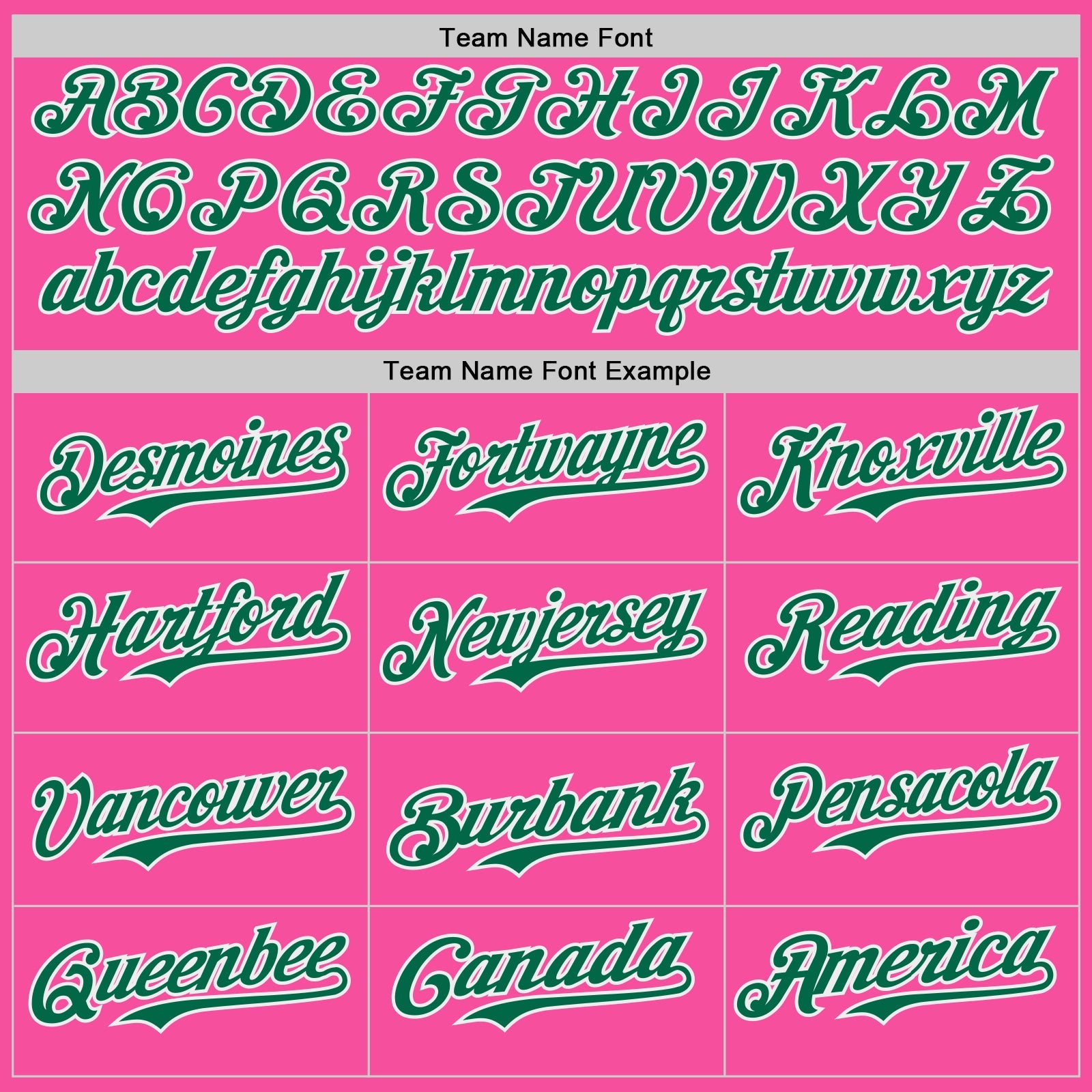 Custom Pink Kelly Green-White Japanese Wave Authentic Baseball Jersey