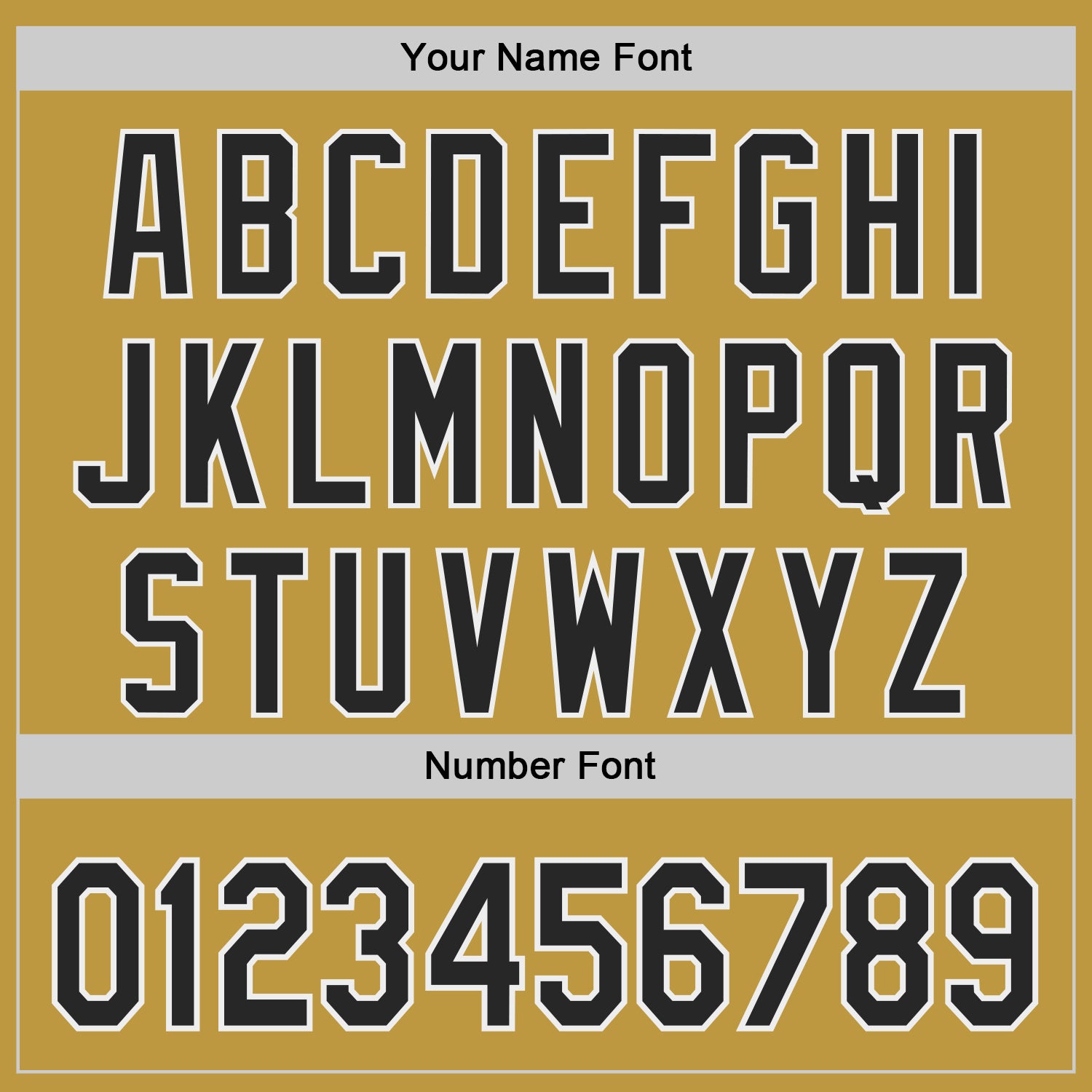 Custom Old Gold Black-White Japanese Wave Authentic Baseball Jersey