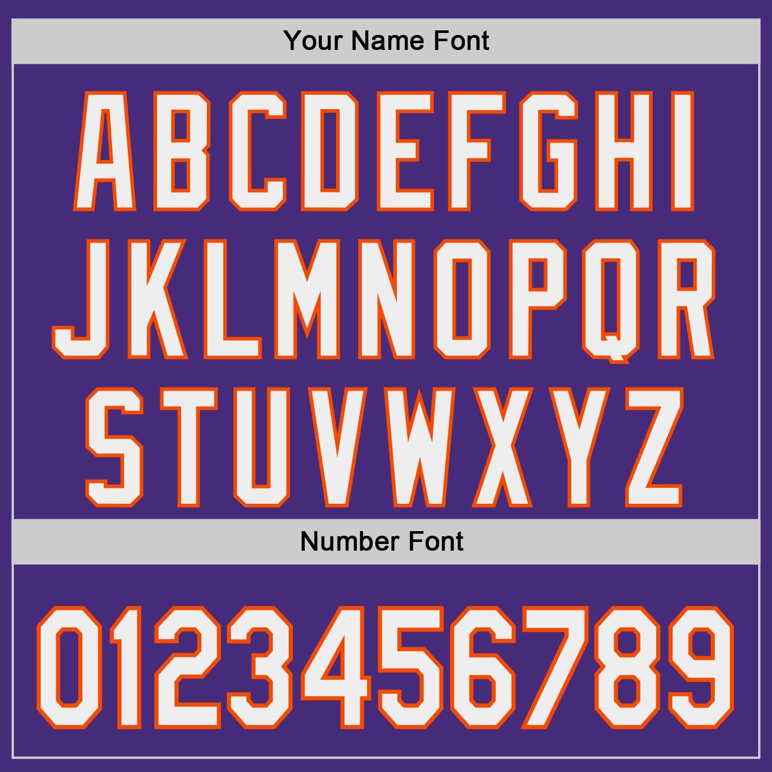 Custom Purple White-Orange Japanese Wave Authentic Baseball Jersey