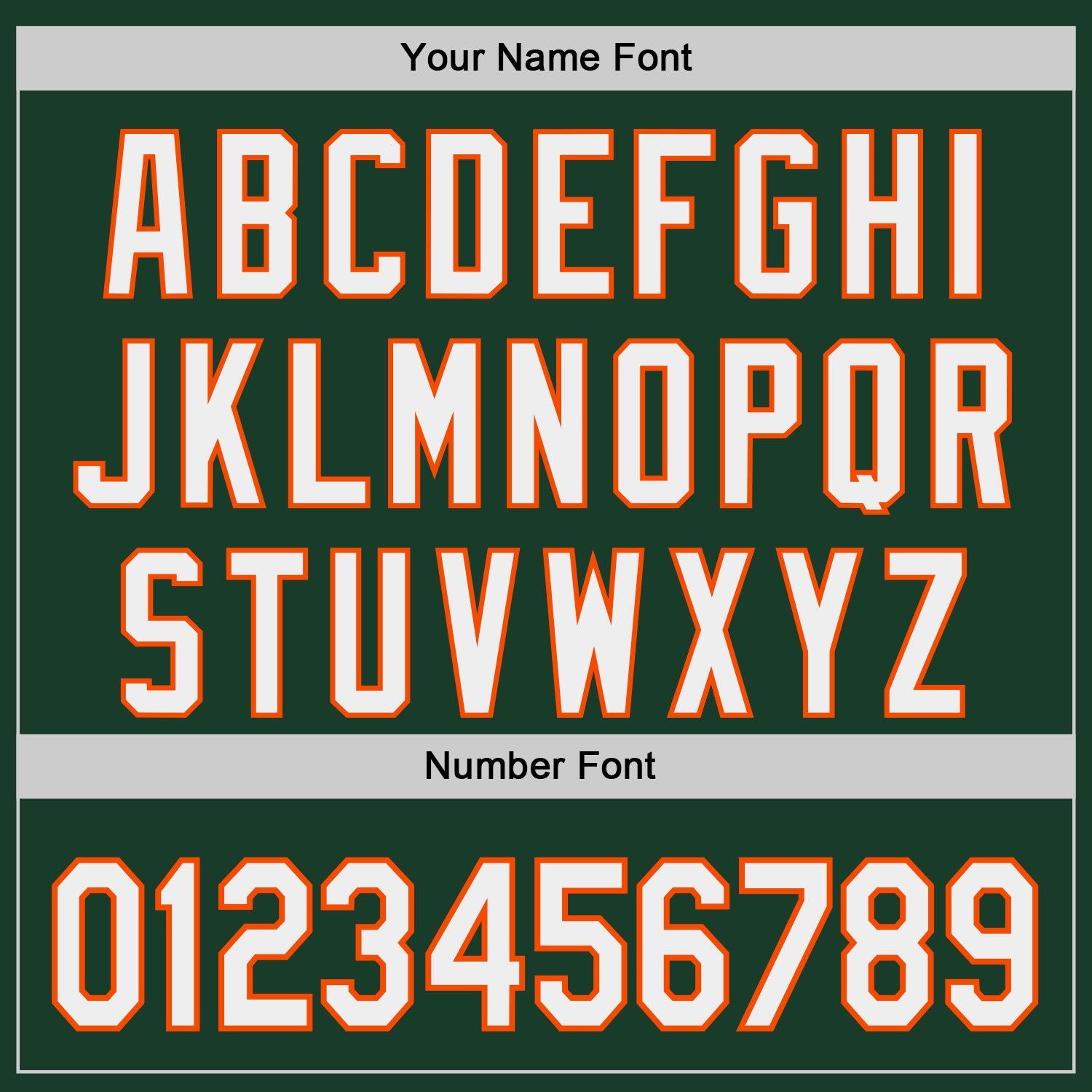 Custom Green White-Orange Japanese Wave Authentic Baseball Jersey