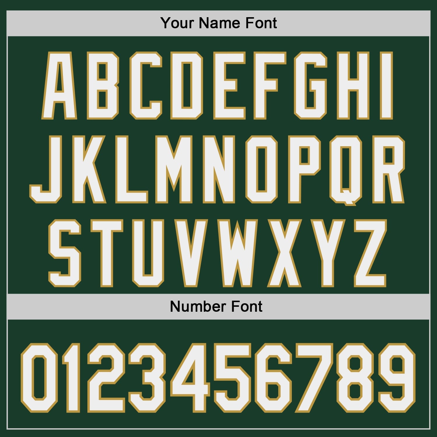 Custom Green White-Old Gold Japanese Wave Authentic Baseball Jersey