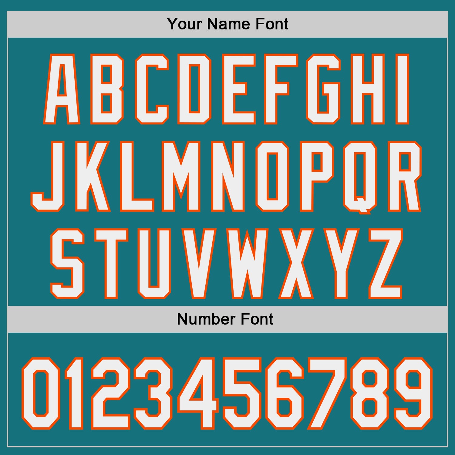 Custom Teal White-Orange Japanese Wave Authentic Baseball Jersey