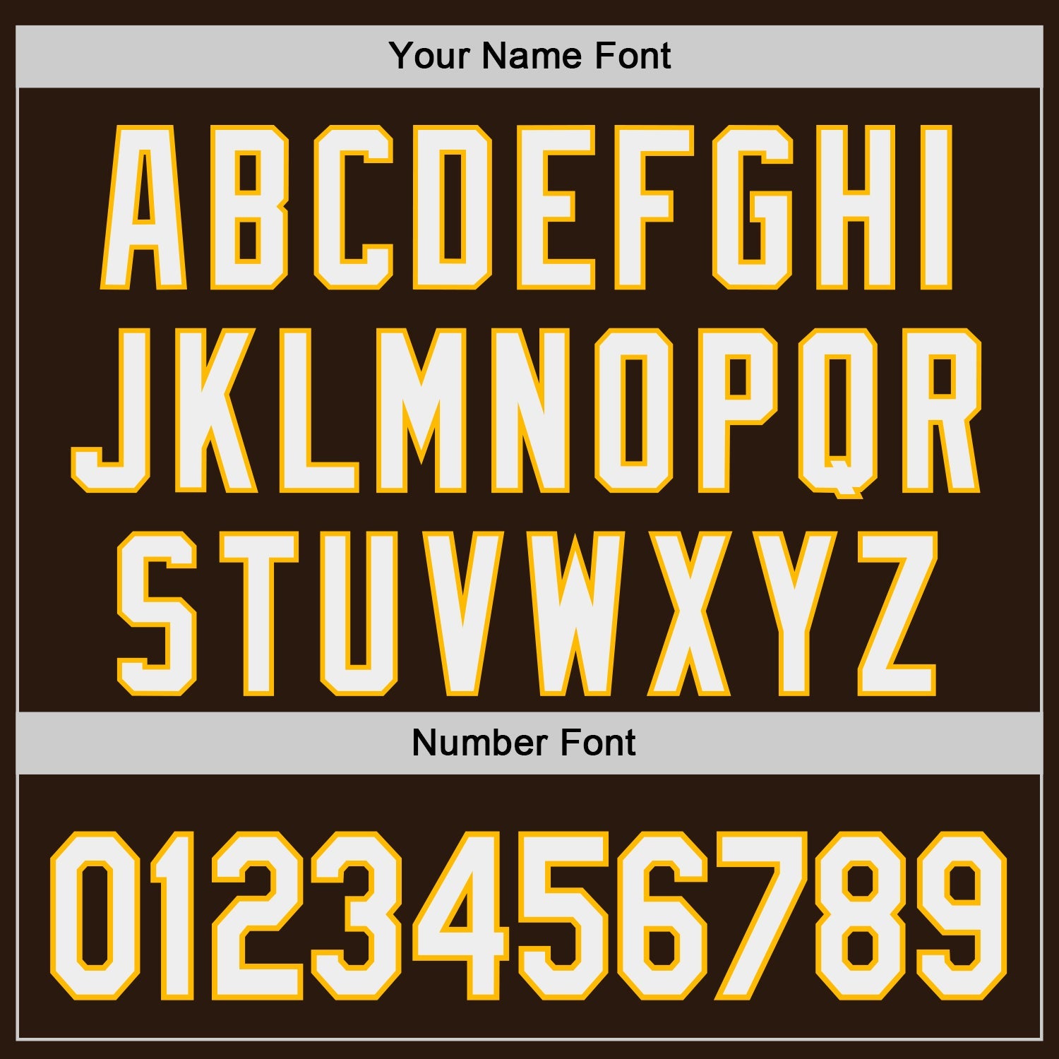 Custom Brown White-Gold Japanese Wave Authentic Baseball Jersey