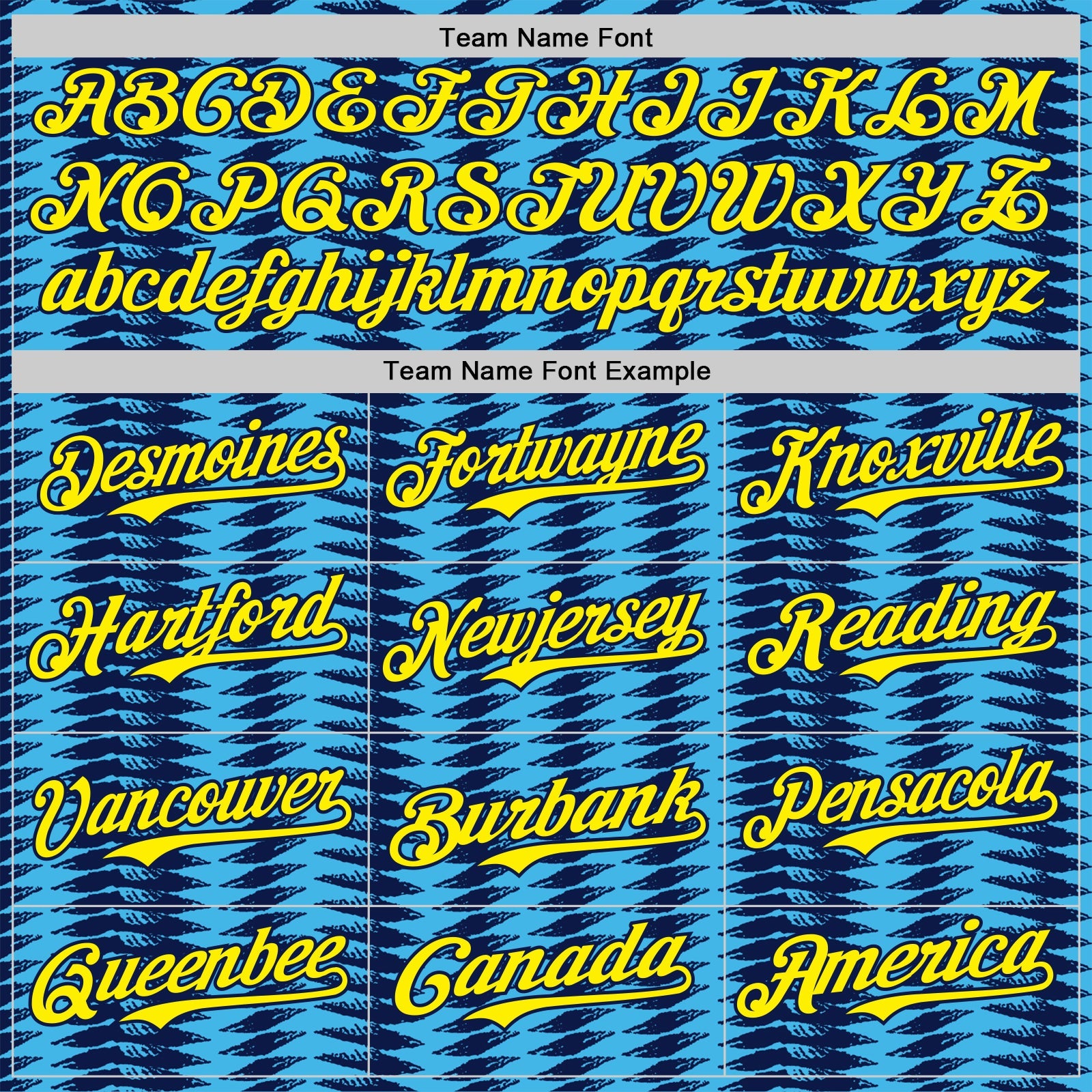 Custom Blue Light Yellow-Navy Colombia Style Authentic Baseball Jersey