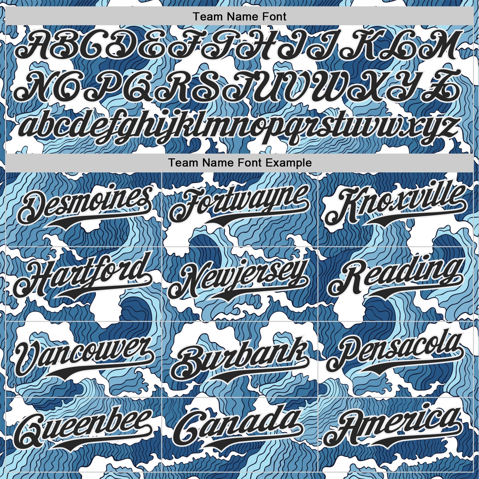 Custom Blue Black-White Japan Style Authentic Baseball Jersey