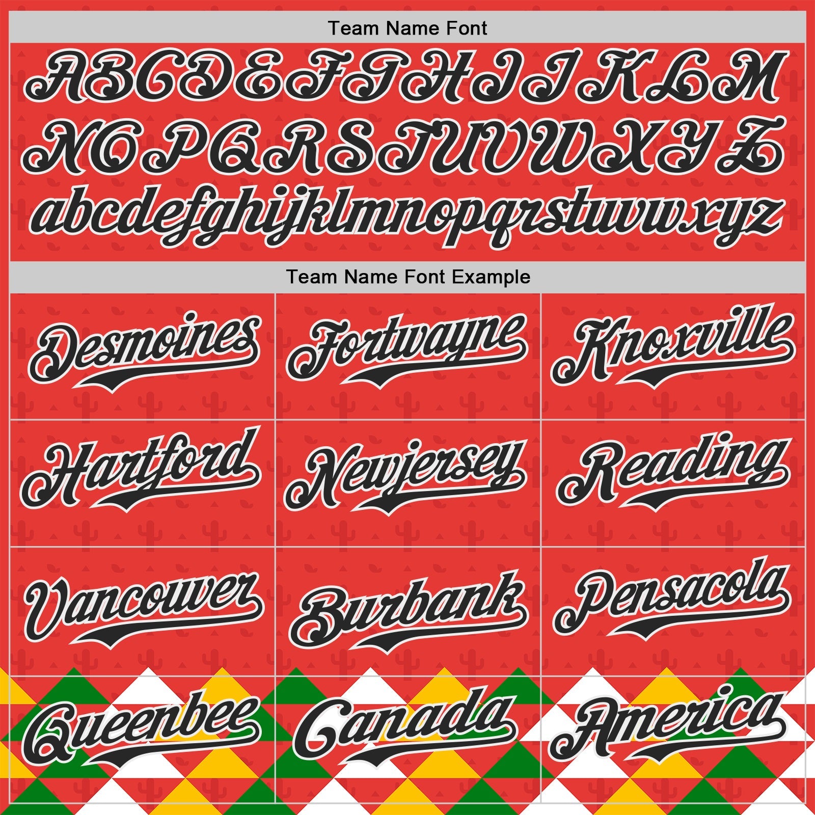 Custom Red Black-White Cinco de Mayo Fiesta Cactus Authentic Baseball Jersey