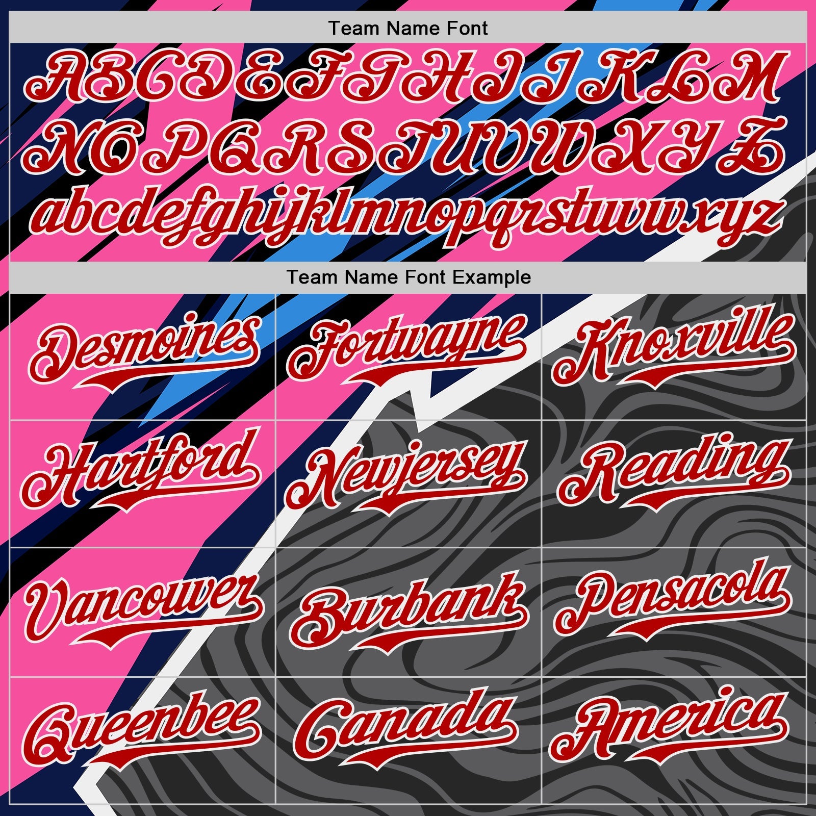 Custom Gray Red Pink Blue-White Geometric Patchwork Asymmetry Fluid Swirl Authentic Baseball Jersey