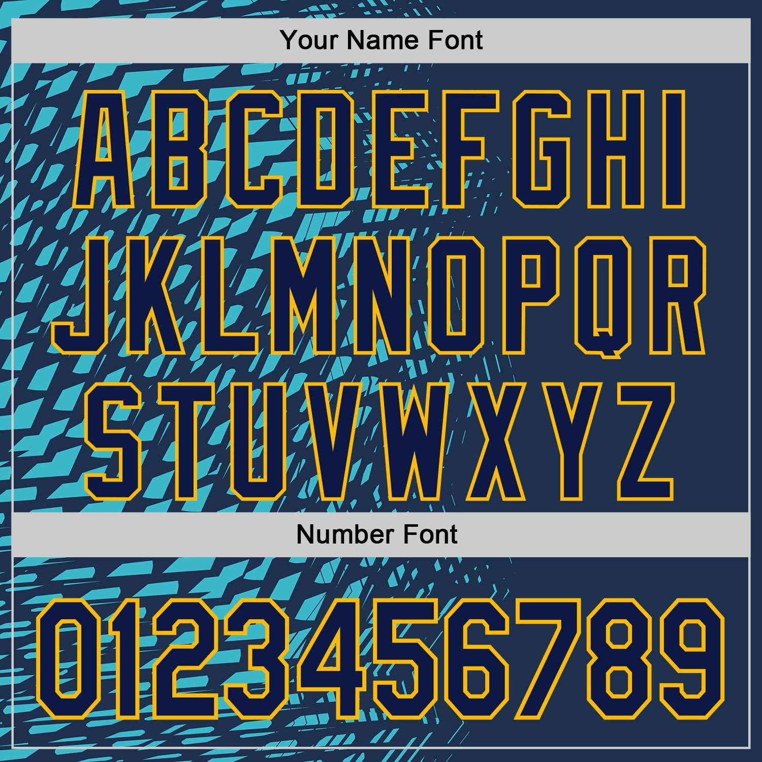 Custom Blue Navy-Gold Geometric Patchwork Asymmetry Authentic Baseball Jersey
