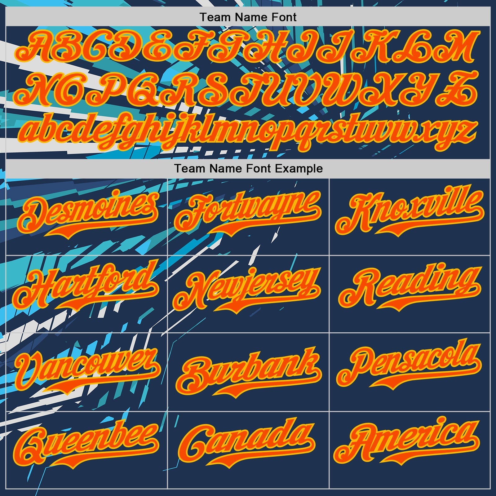 Custom Blue Orange-Gold Geometric Patchwork Asymmetry Authentic Baseball Jersey