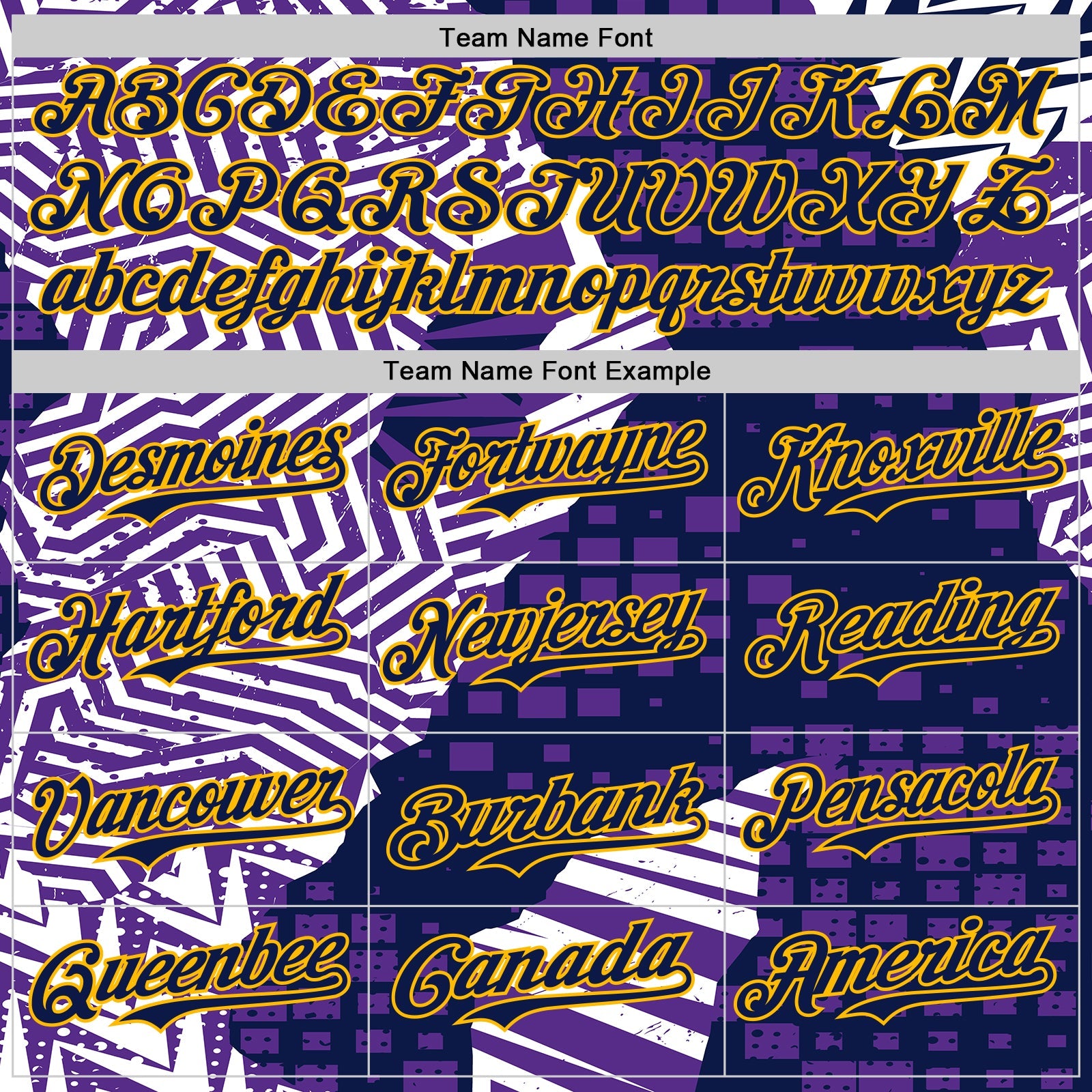 Custom Purple Navy-Gold Geometric Patchwork Asymmetry Torn Authentic Baseball Jersey