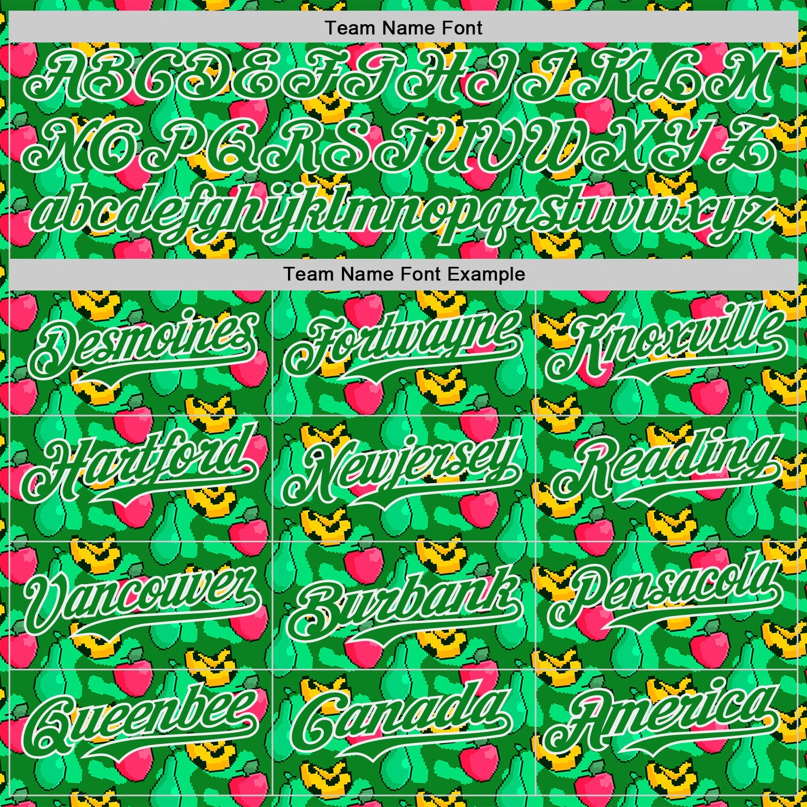 Custom Grass Green-White Psychedelic Trippy Fruit Authentic Baseball Jersey