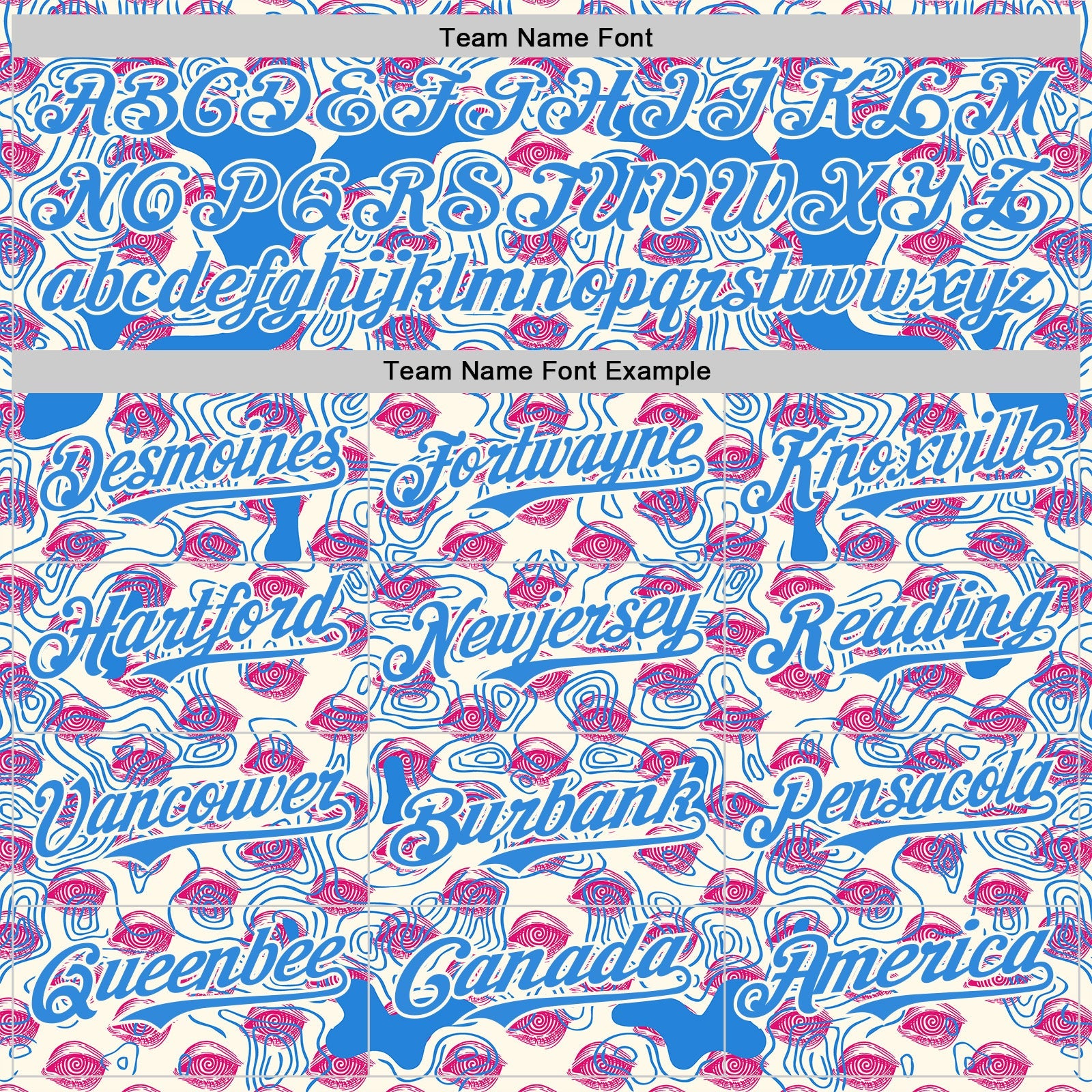 Custom Cream-Electric Blue Psychedelic Trippy Flow Line Authentic Baseball Jersey