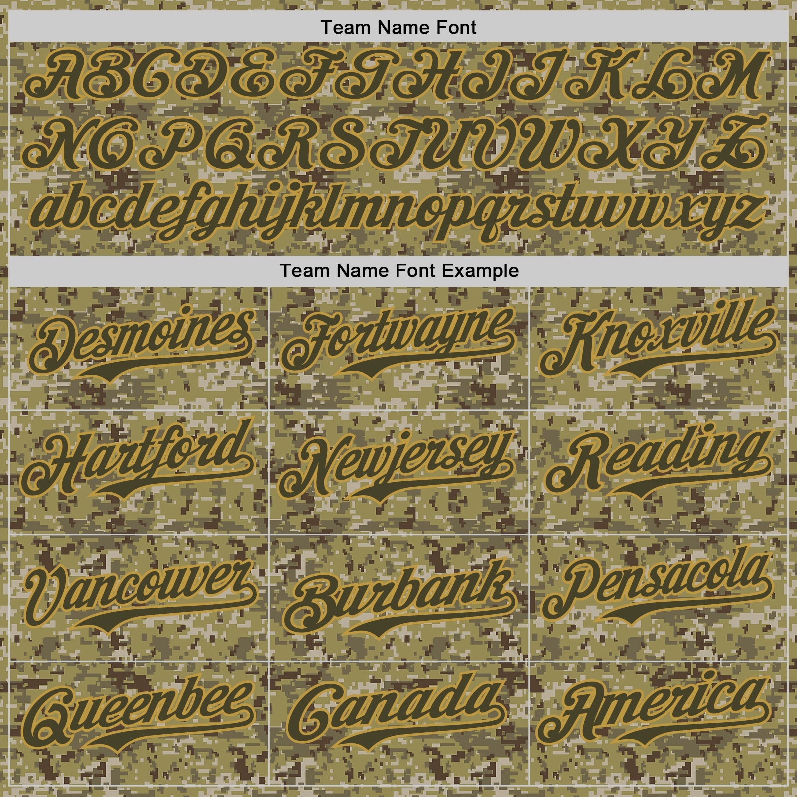 Custom Olive Brown-Old Gold Half Camo Ombre Authentic Baseball Jersey