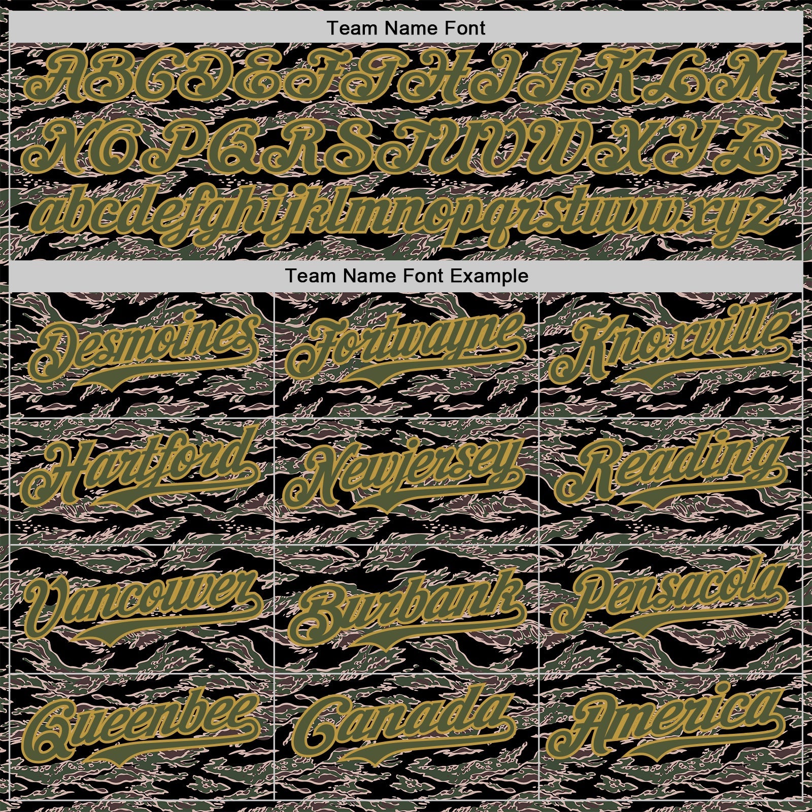 Custom Olive Black-Old Gold Half Camo Ombre Authentic Baseball Jersey