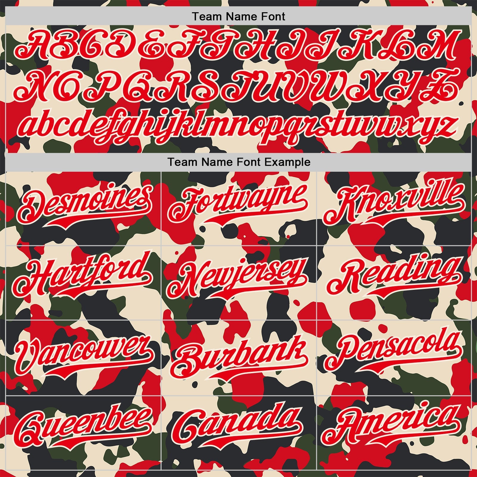 Custom Black Fire Red-Cream Half Camo Ombre Authentic Baseball Jersey