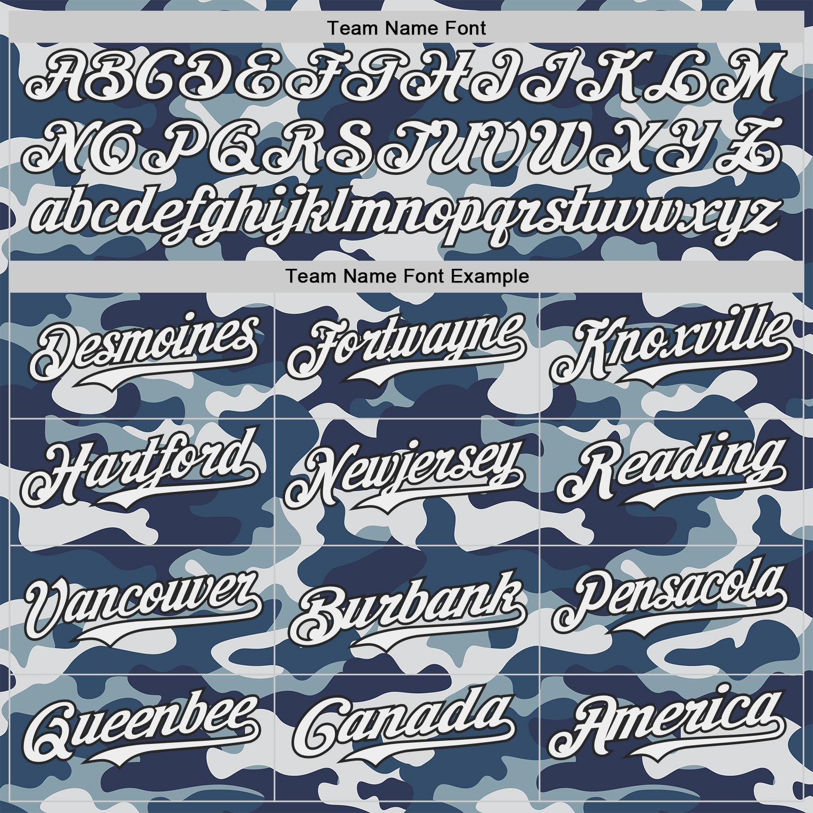 Custom White Blue-Black Half Camo Ombre Authentic Baseball Jersey