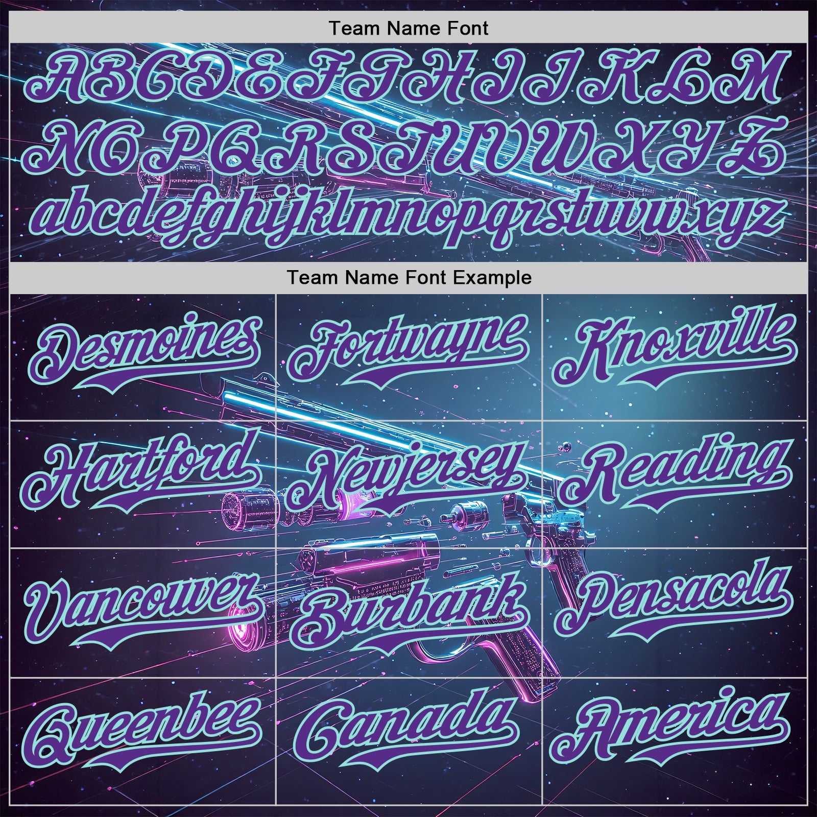 Custom Blue Purple-Ice Blue Futurism Cyberpunk E-sports 3D Pattern Design Authentic Baseball Jersey