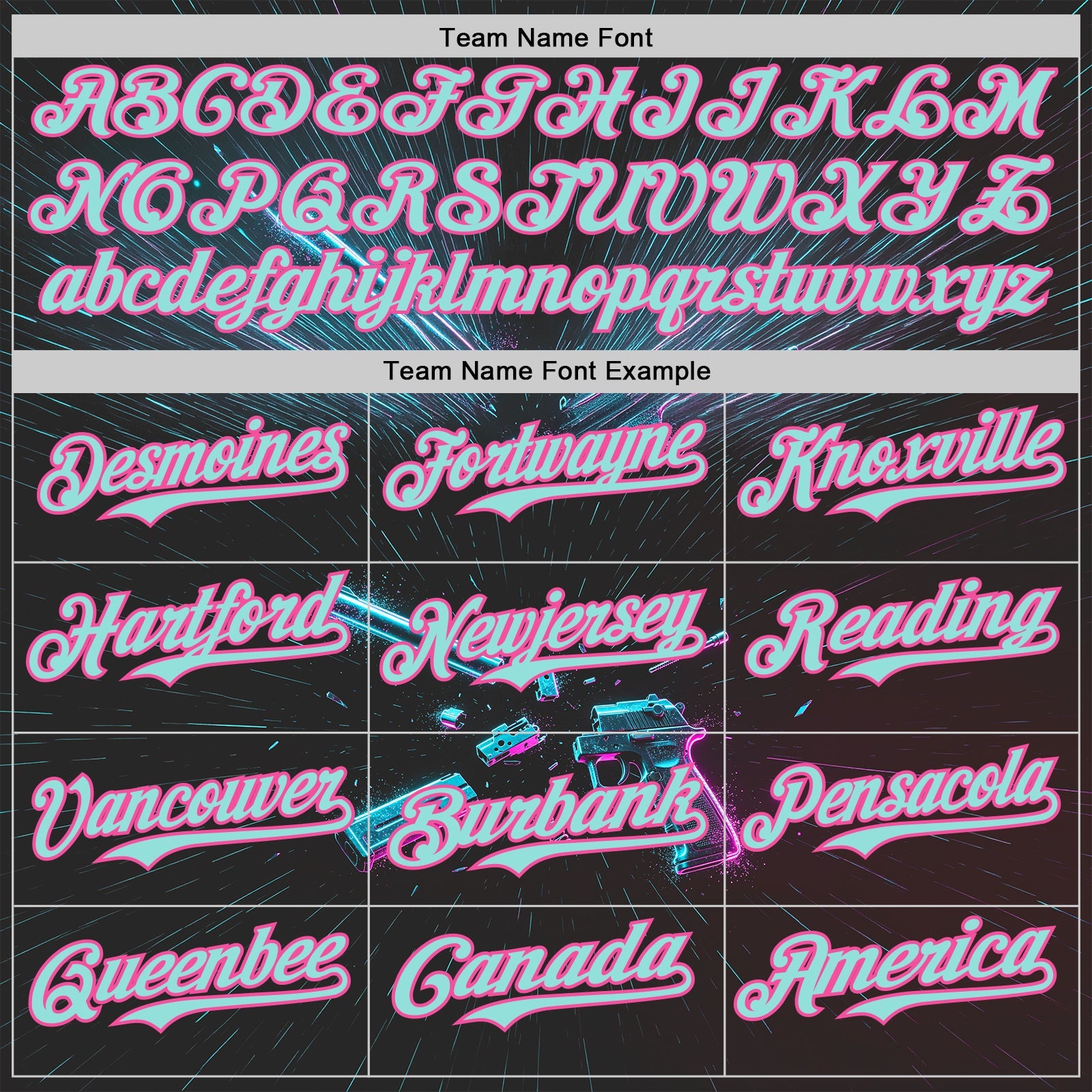 Custom Black Ice Blue-Pink Futurism Cyberpunk E-sports 3D Pattern Design Authentic Baseball Jersey