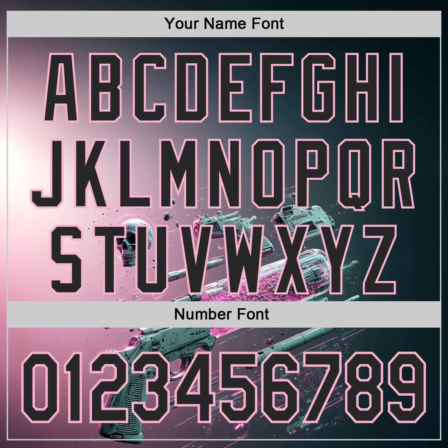 Custom Black-Light Pink Futurism Cyberpunk E-sports 3D Pattern Design Authentic Baseball Jersey