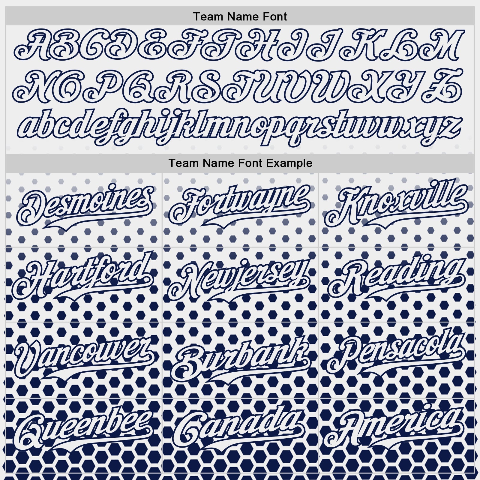 Custom White-Navy Geometric Hexagonal Dot Gradient Authentic Baseball Jersey