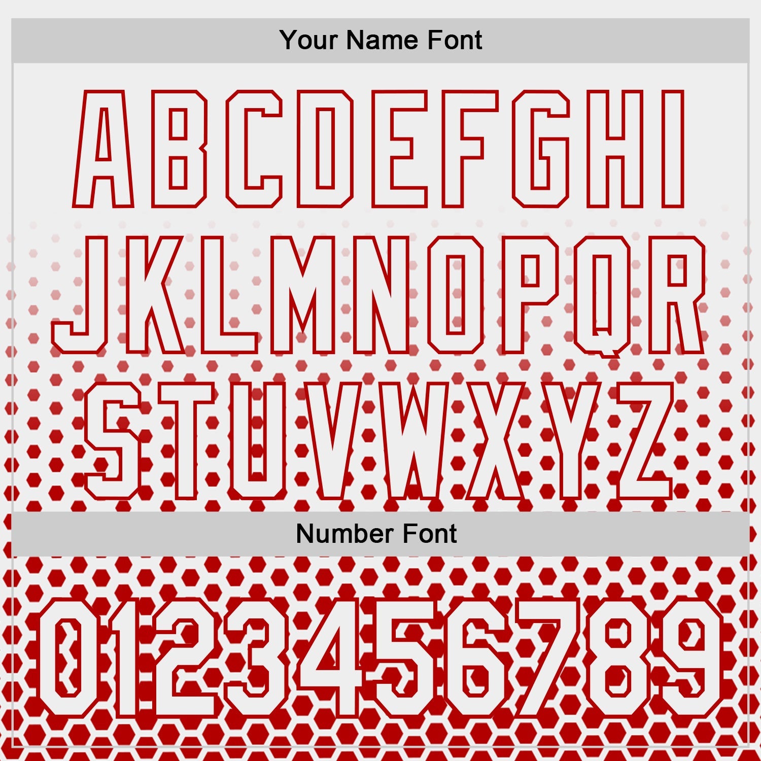 Custom White-Red Geometric Hexagonal Dot Gradient Authentic Baseball Jersey