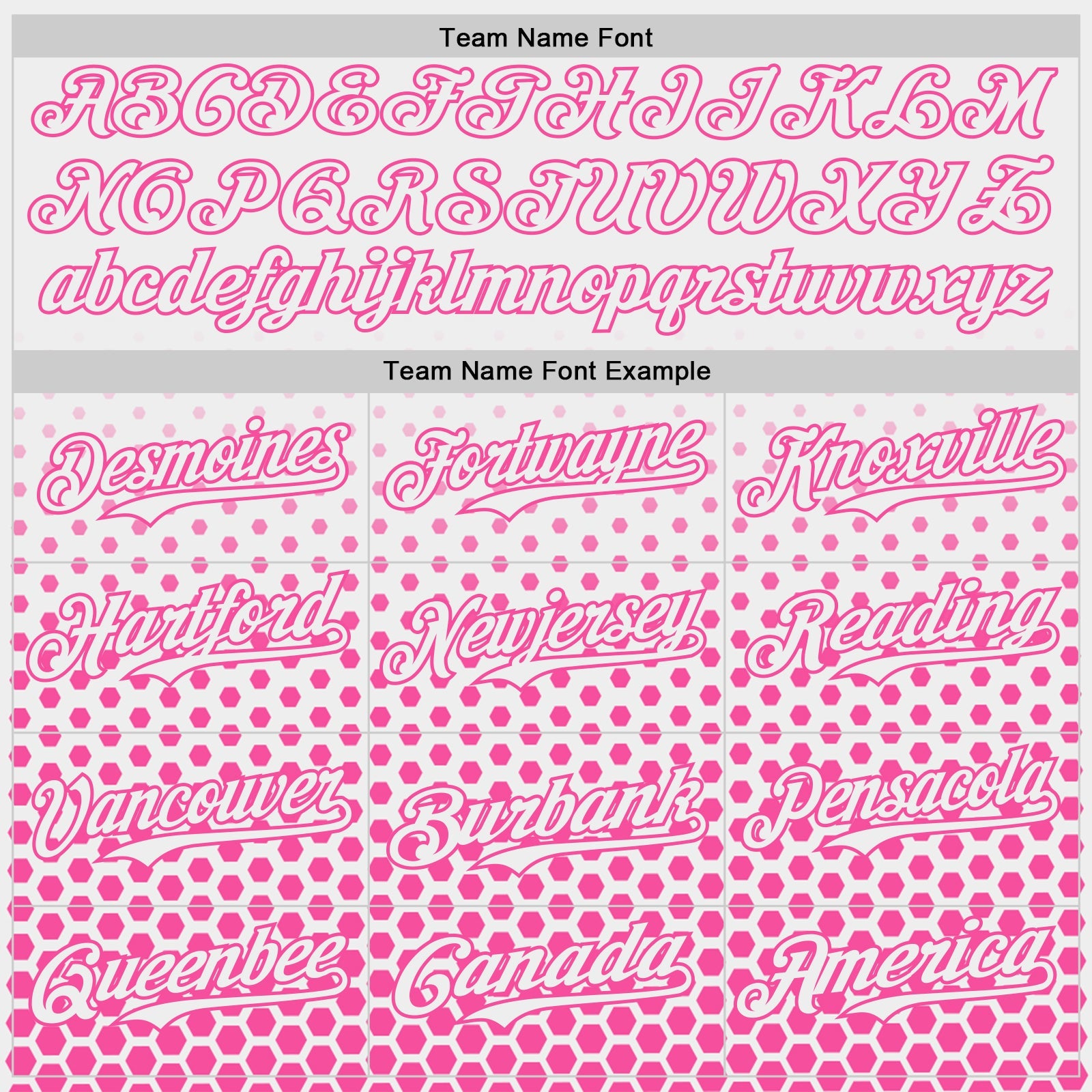 Custom White-Pink Geometric Hexagonal Dot Gradient Authentic Baseball Jersey