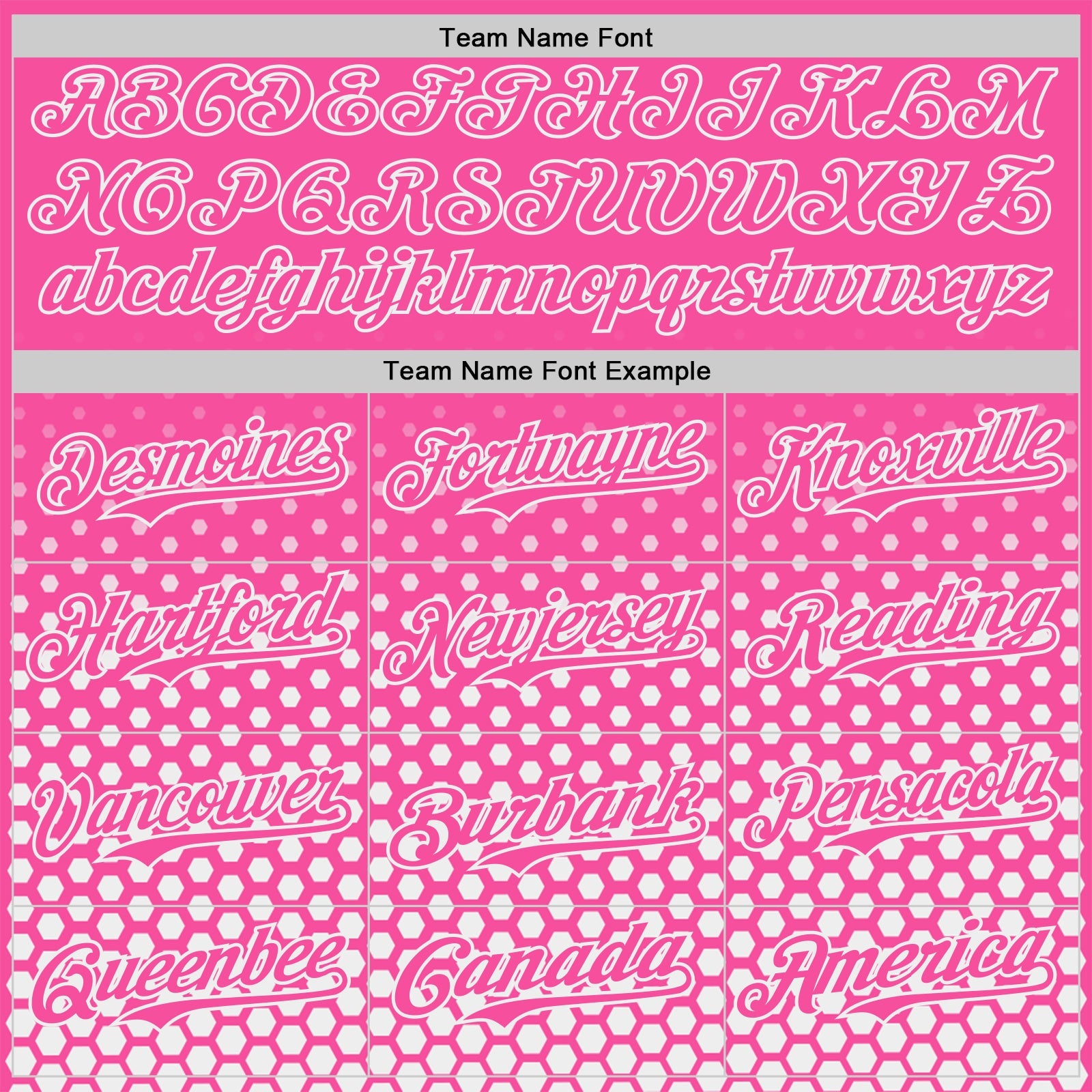 Custom Pink-White Geometric Hexagonal Dot Gradient Authentic Baseball Jersey