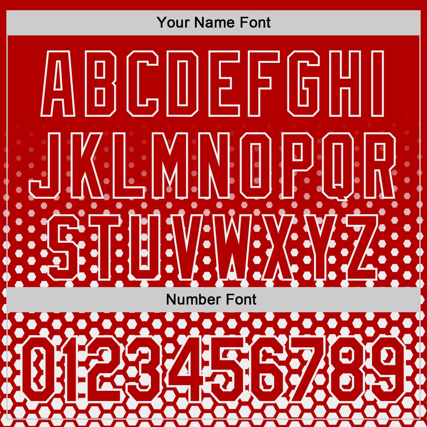 Custom Red-White Geometric Hexagonal Dot Gradient Authentic Baseball Jersey