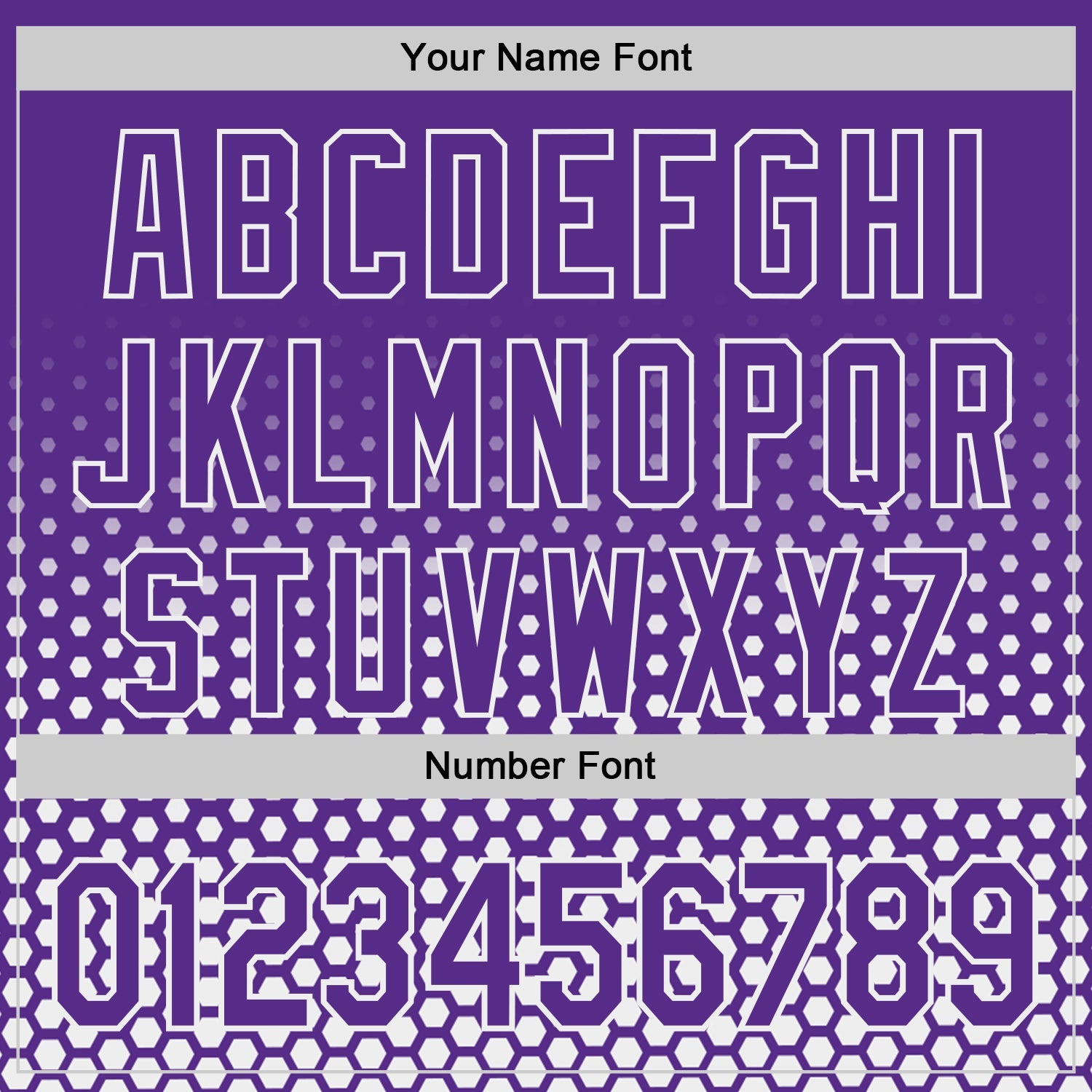 Custom Purple-White Geometric Hexagonal Dot Gradient Authentic Baseball Jersey