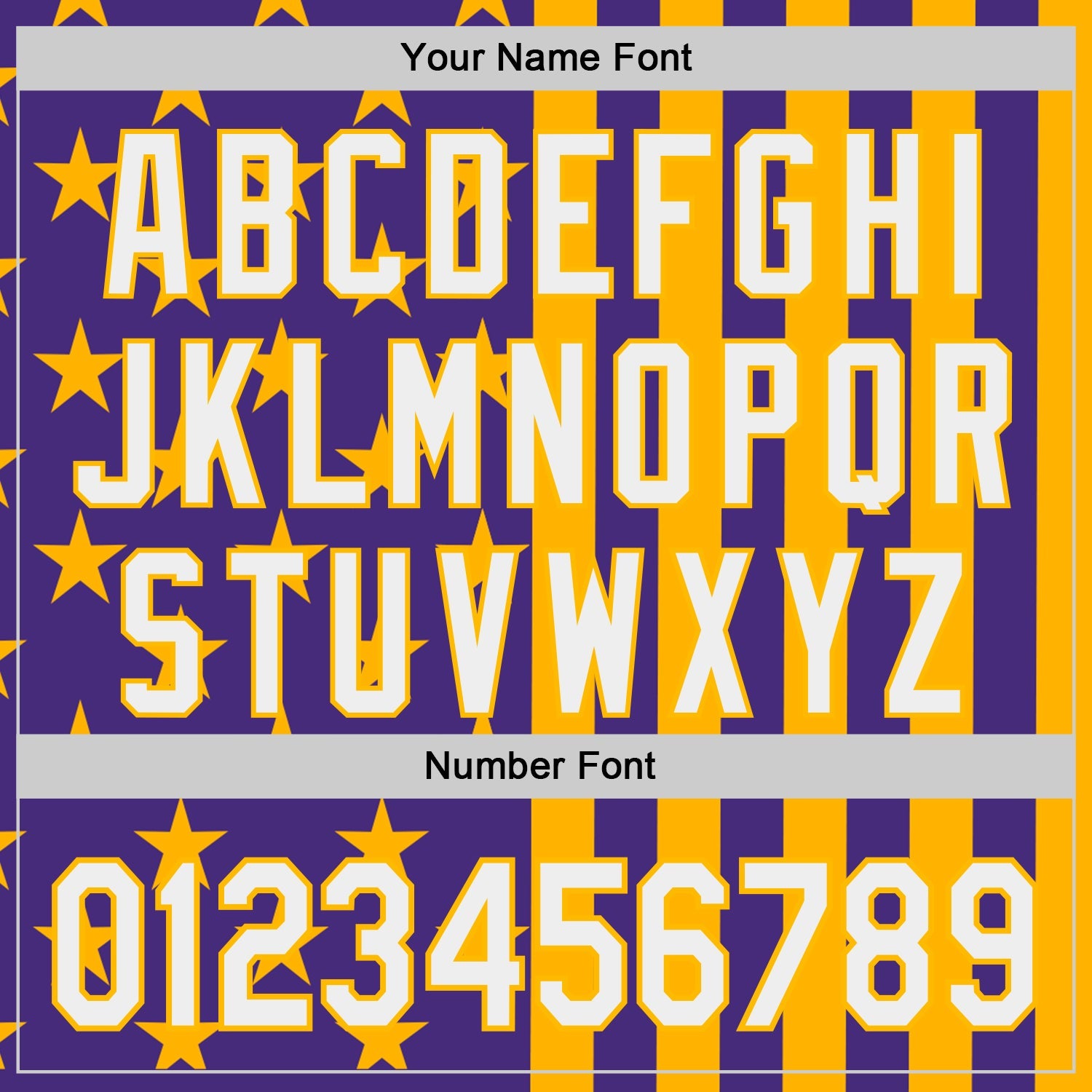 Custom Purple White-Gold USA Flag Patriotic Split Stars and Stripes Authentic Baseball Jersey