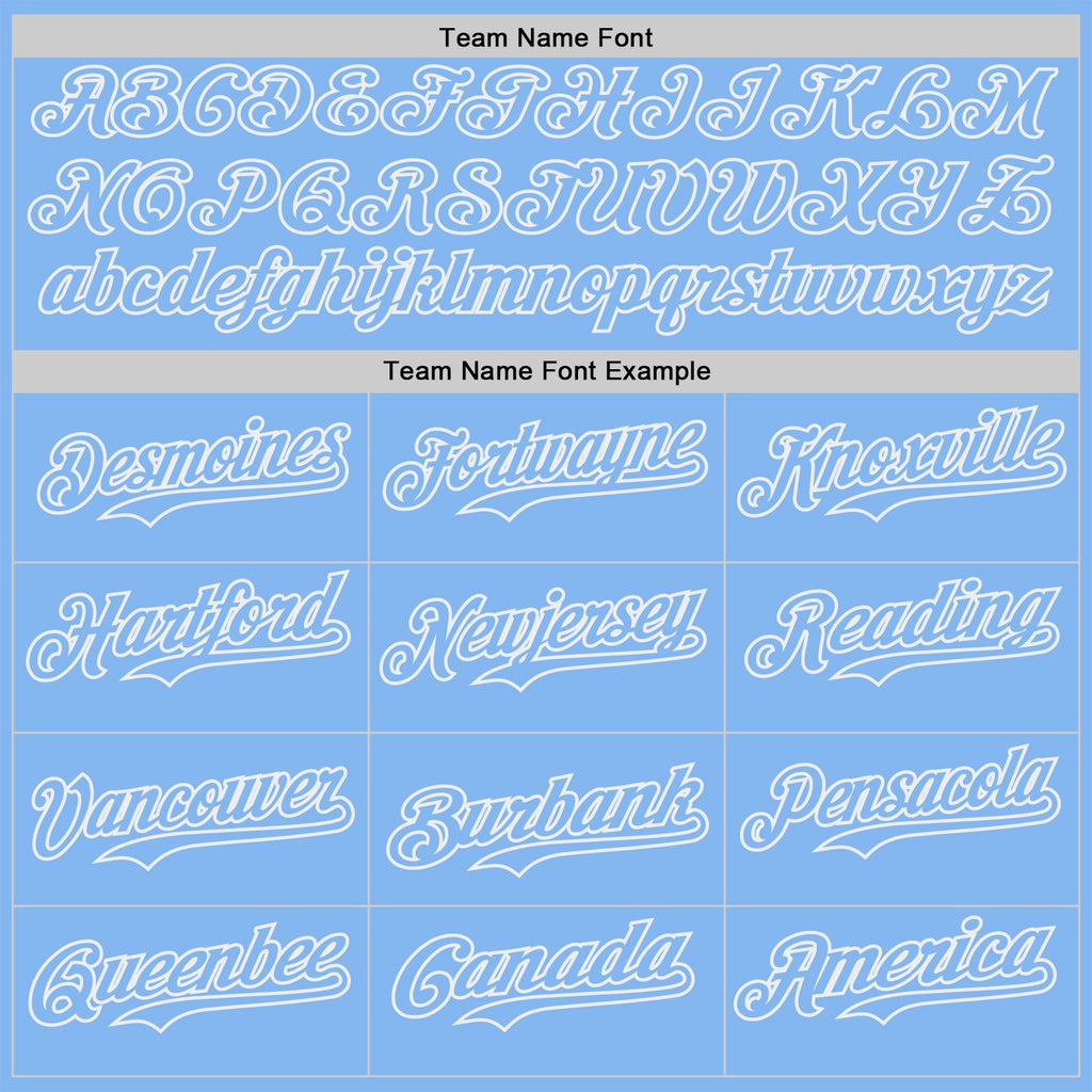Custom Light Blue Pink-White Two Tone USA Flag Sleeves Stars and Stripes Authentic Baseball Jersey