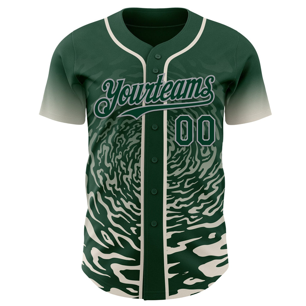Custom Pink Light Blue-White Ice Cream Waffle Foodie Dessert Authentic Baseball Jersey