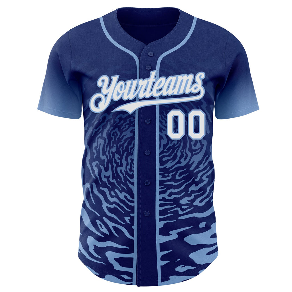 Custom Brown White-Gold Ice Cream Waffle Foodie Dessert Authentic Baseball Jersey